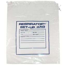 Compass Health Compass Health Clear Plastic Patient Set-Up Bag, 16x12 BAG-SETUP
