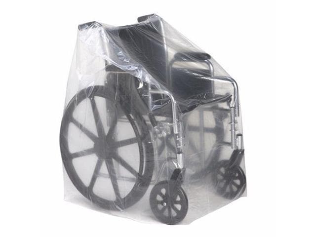 Compass Health Compass Health Clear Plastic Wheelchair Bag, 1 mil, 50 x 45 BAG-5045R