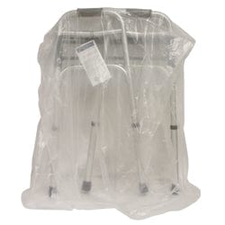 Compass Health Compass Health Clear Plastic Wheelchair / Walker / Commode Bag, 1.5 mil BAG-302035R