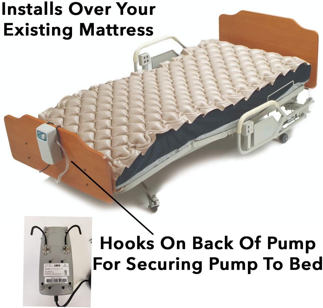 Compass Health Compass Health Meridian Alternating Pressure Mattress with Electric Pump MER-APP2