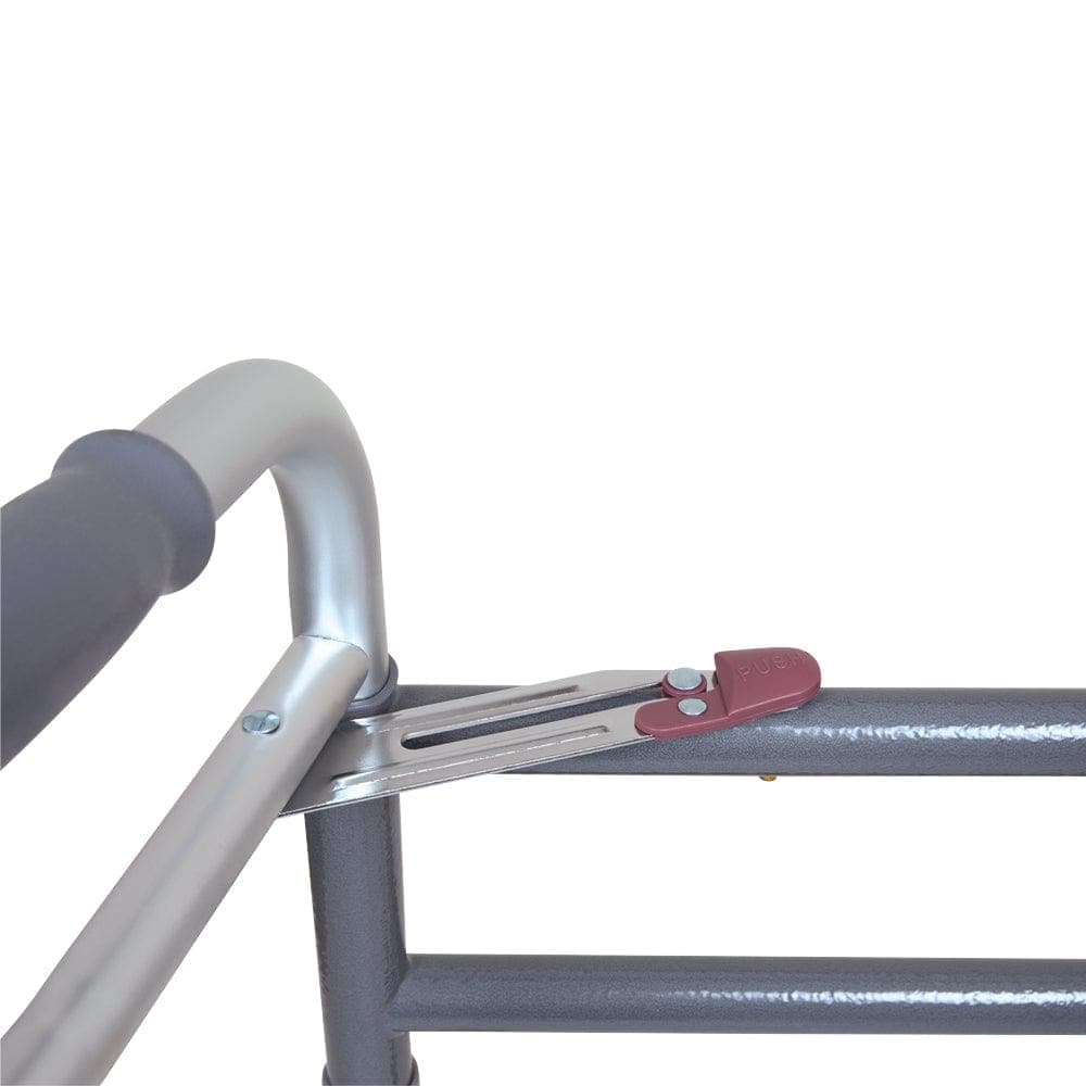 Compass Health Compass Health ProBasics Bariatric 2-Button Walker with 5-inch Wheels WKABW2B