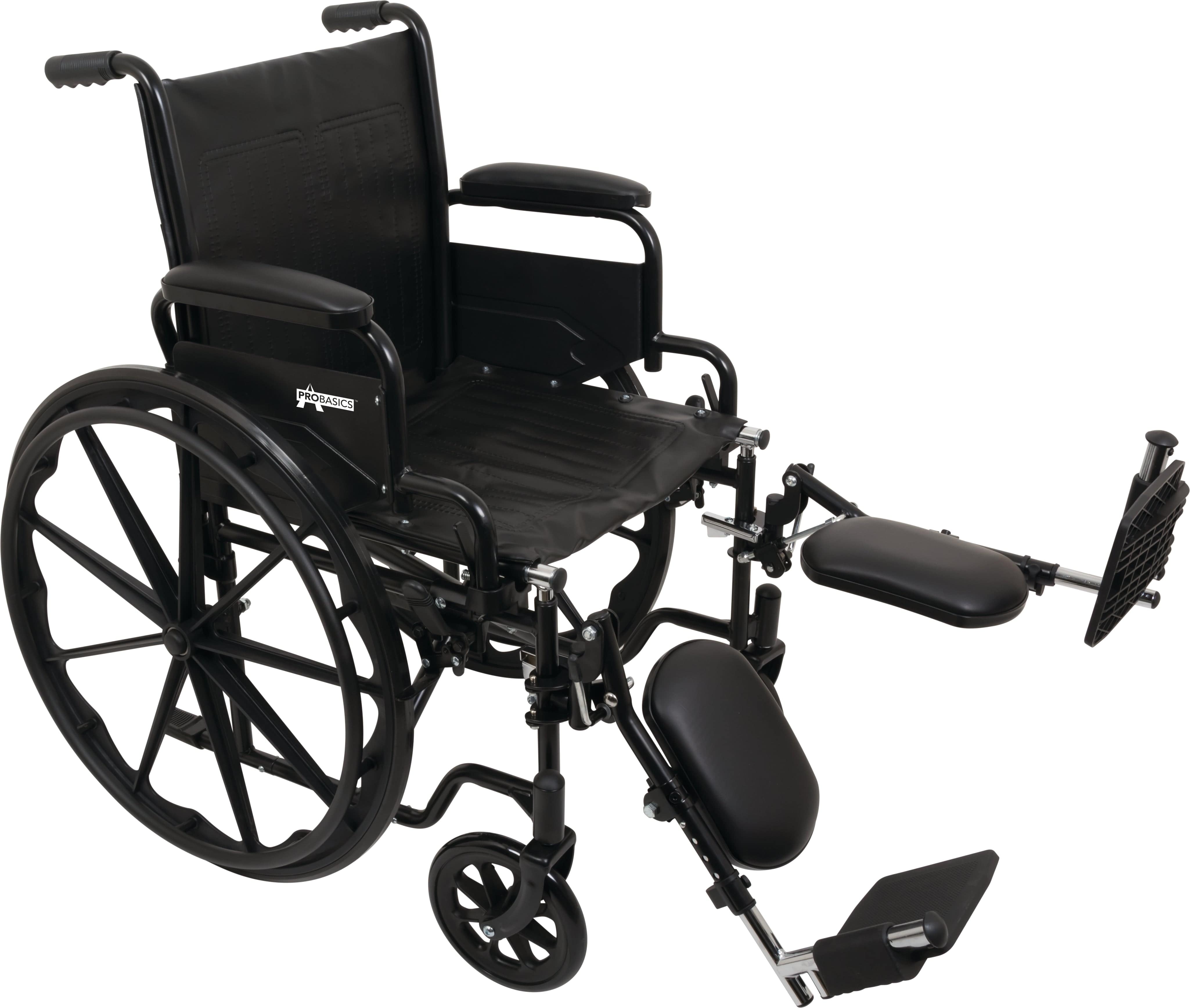 Compass Health Compass Health ProBasics K1 Lightweight Wheelchair with 20" x 16" Seat, WC12016DE