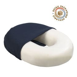 Compass Health Compass Health Roscoe Invalid Ring with Navy Cloth Cover (16") IR-16