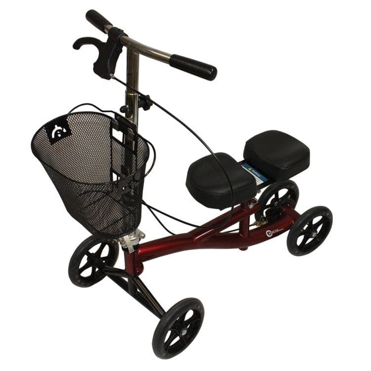 Compass Health Compass Health Roscoe Knee Scooter (Burgundy) ROS-KSBG