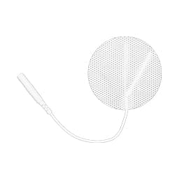 Compass Health Compass Health Self-Adhesive Electrodes, 2" Round White Cloth, Foil Pouch EF2000WC2