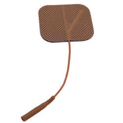 Compass Health Compass Health Self-Adhesive Electrodes, 2" x 2" Tan Cloth with Tyco Gel EF2020TC2