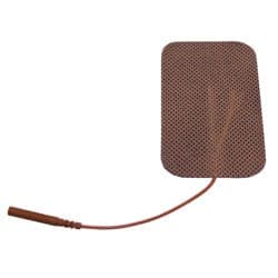 Compass Health Compass Health Self-Adhesive Electrodes, 2" x 3.5" Tan Cloth with Tyco Gel, Foil Bag EF2035TC2