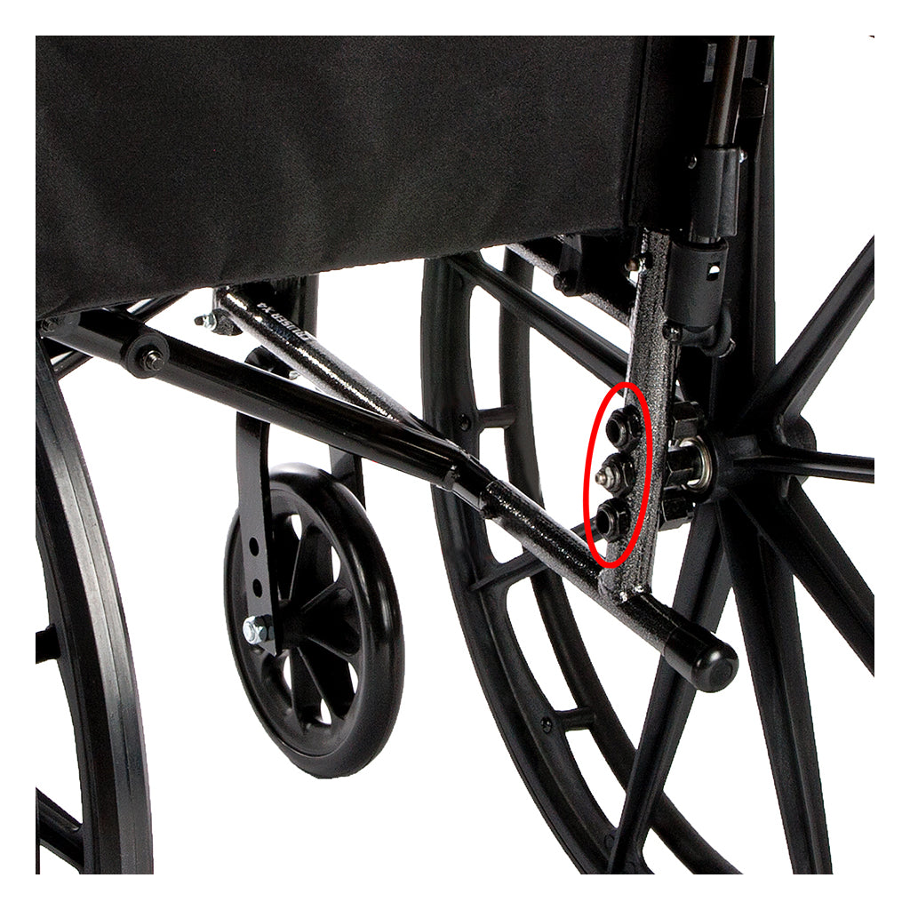 Drive Medical Cruiser X4 Lightweight Dual Axle Wheelchair with Adjustable Detatchable Arms