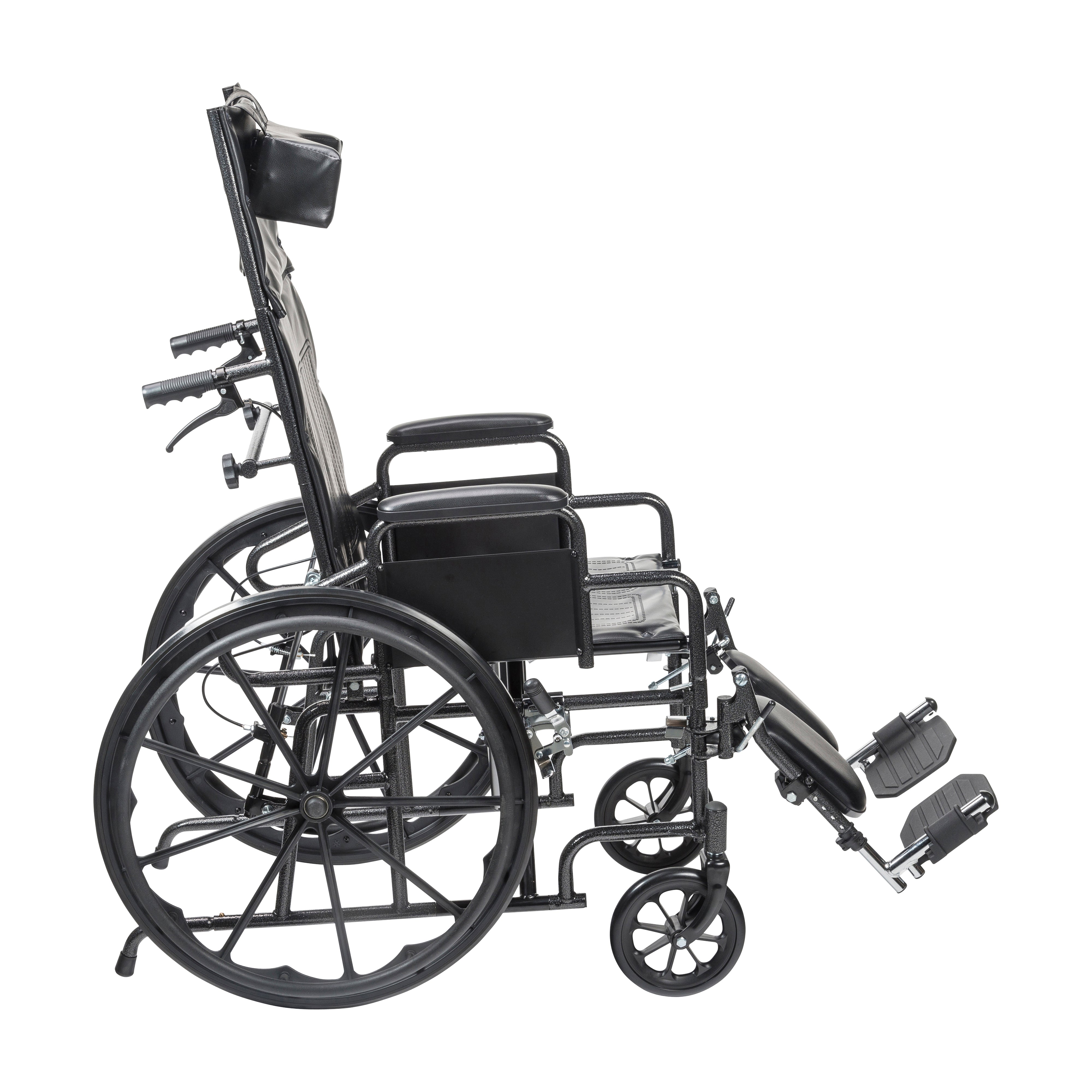 Drive Medical Silver Sport Full-Reclining Wheelchair