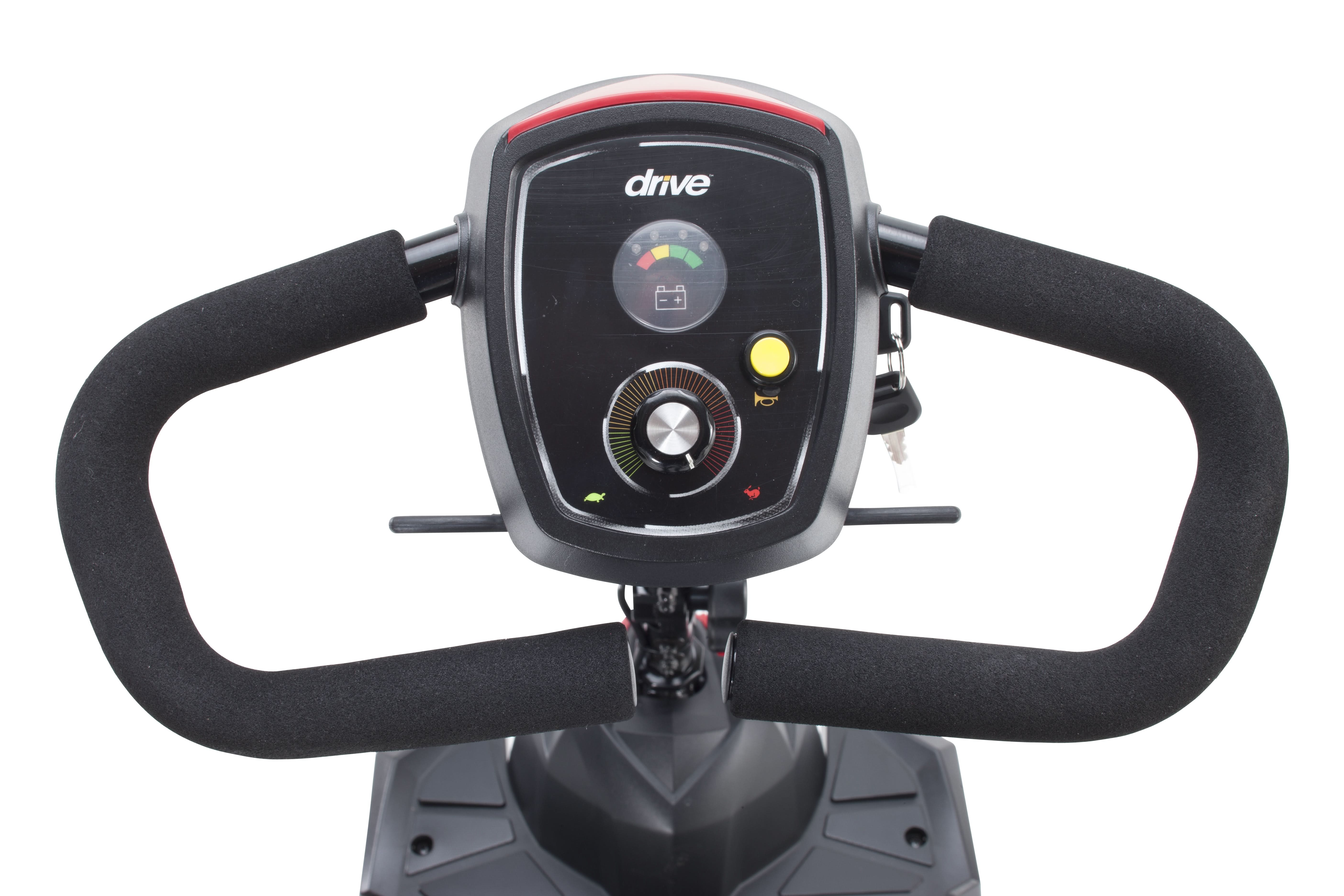 Drive Medical Scout Compact Travel Power Scooter, 3 Wheel