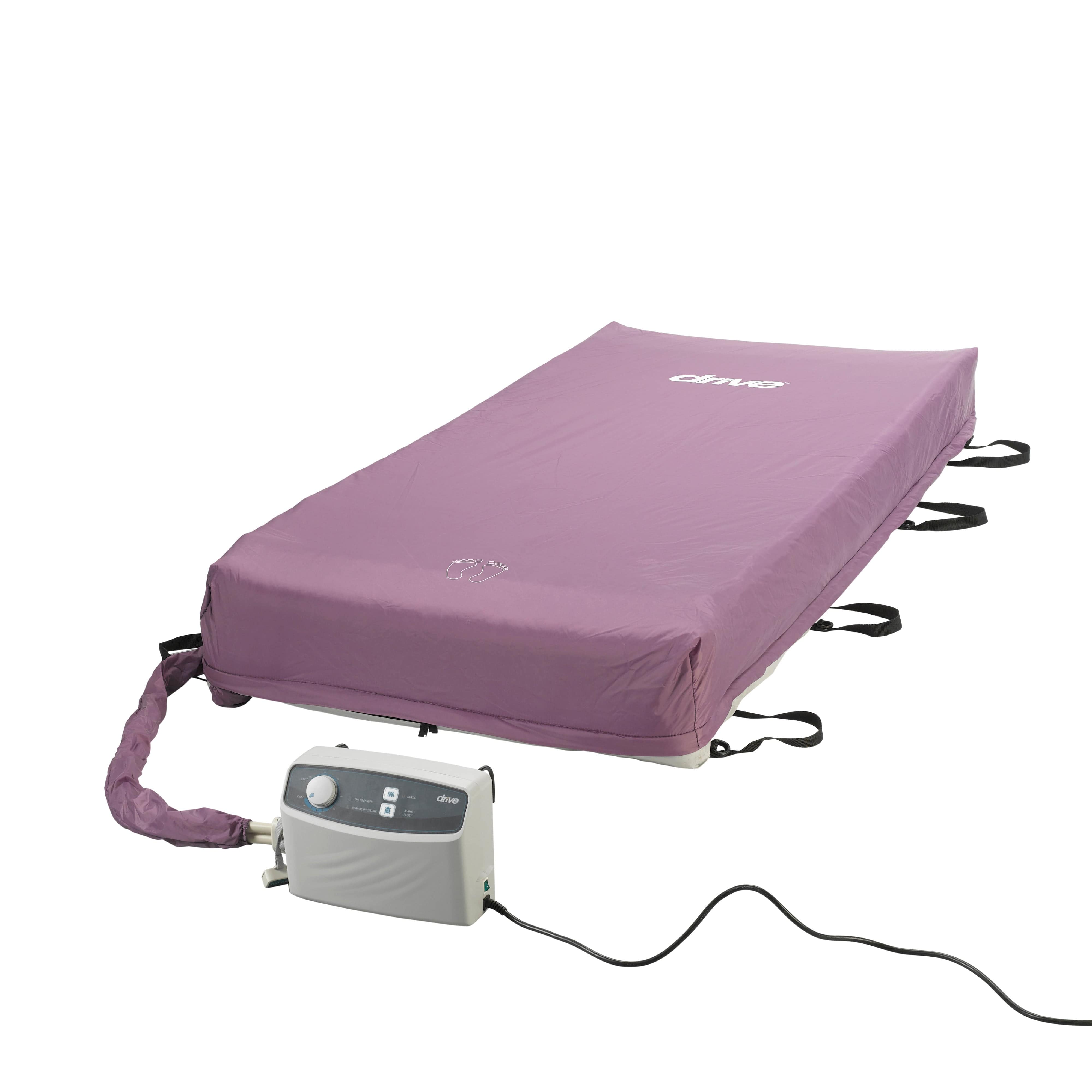 Drive Medical Drive Medical Med Aire Low Air Loss Mattress Replacement System with Alternating Pressure 14027
