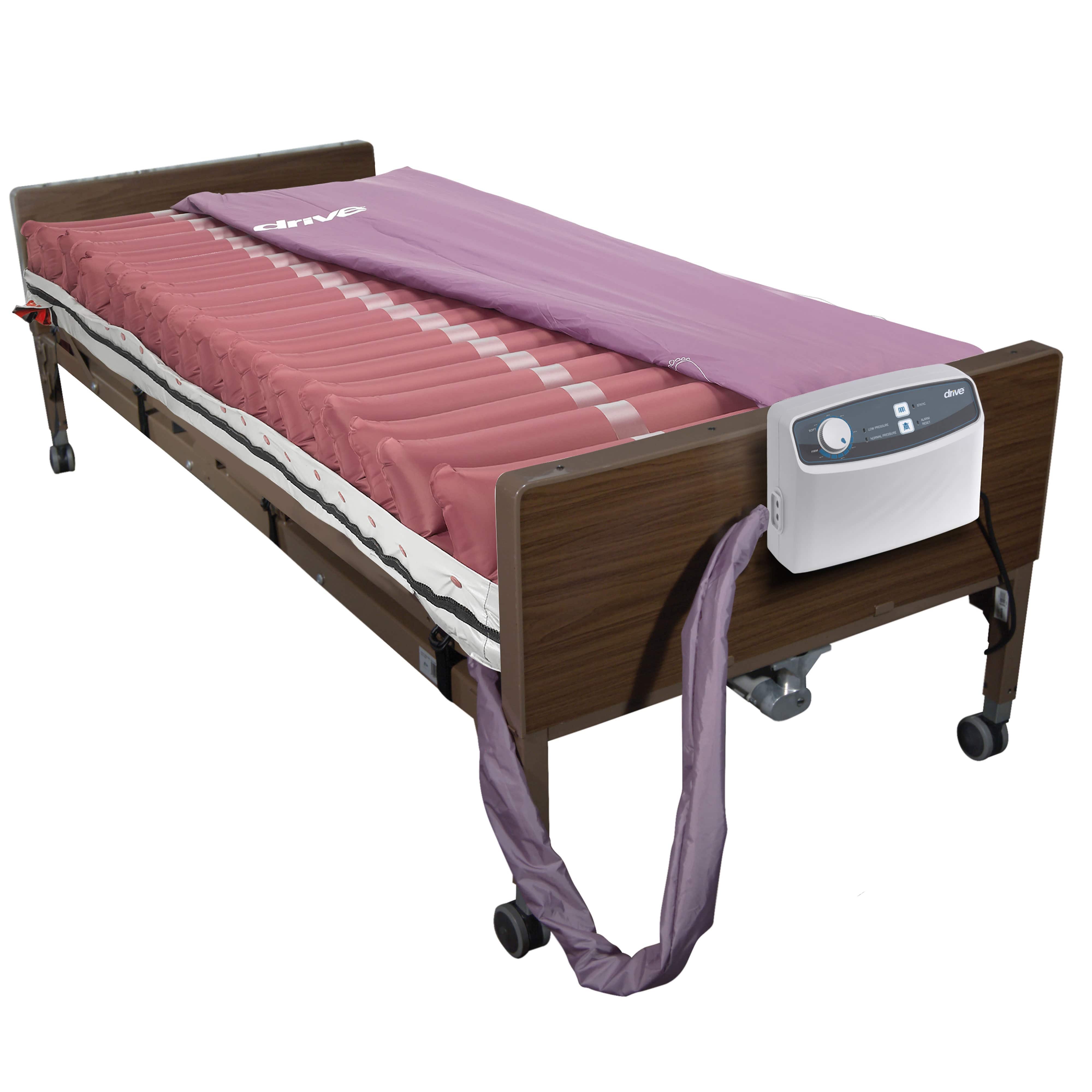 Drive Medical Drive Medical Med Aire Low Air Loss Mattress Replacement System with Alternating Pressure 14027