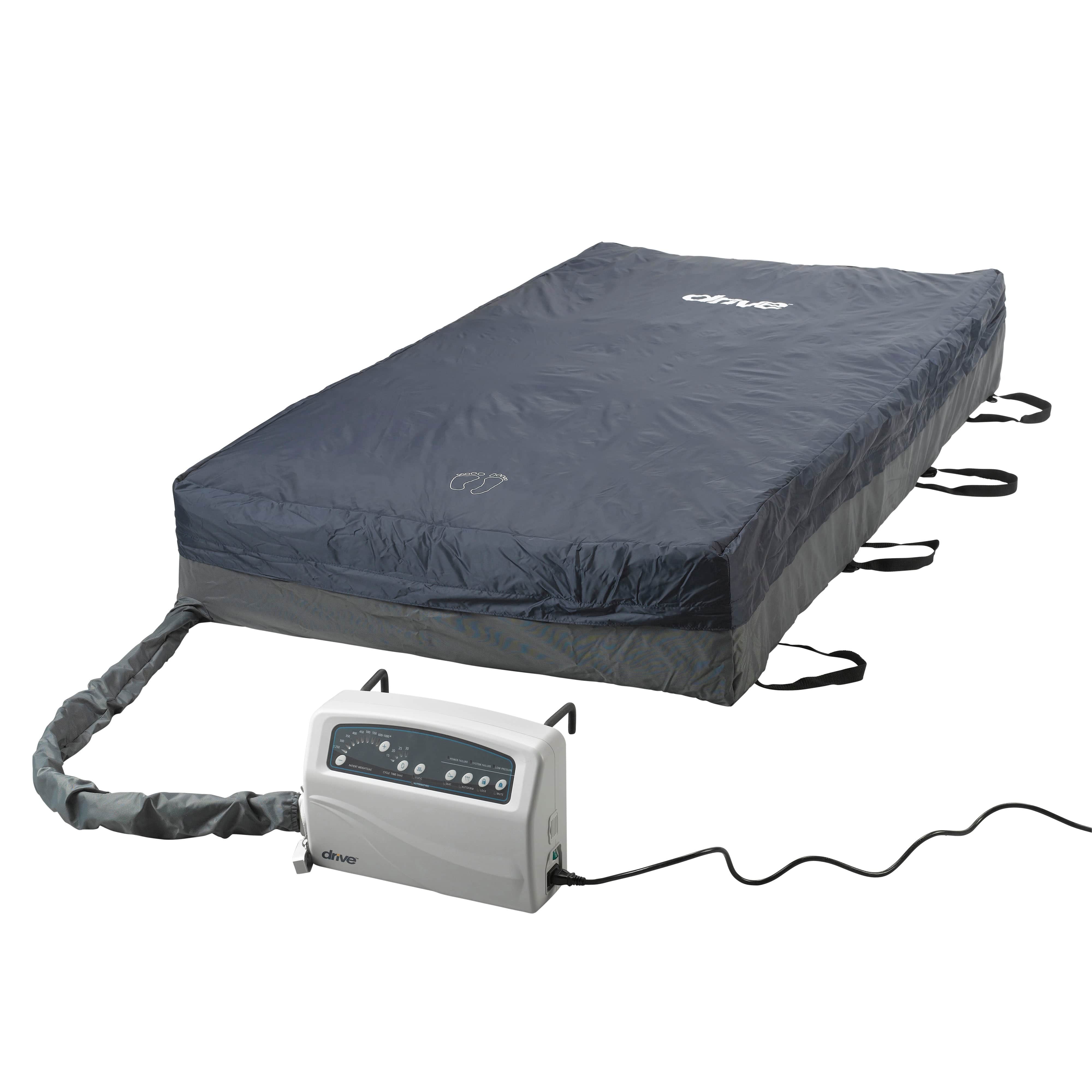 Drive Medical Drive Medical Med Aire Plus Bariatric Low Air Loss Mattress Replacement System, 80" x 54" 14054