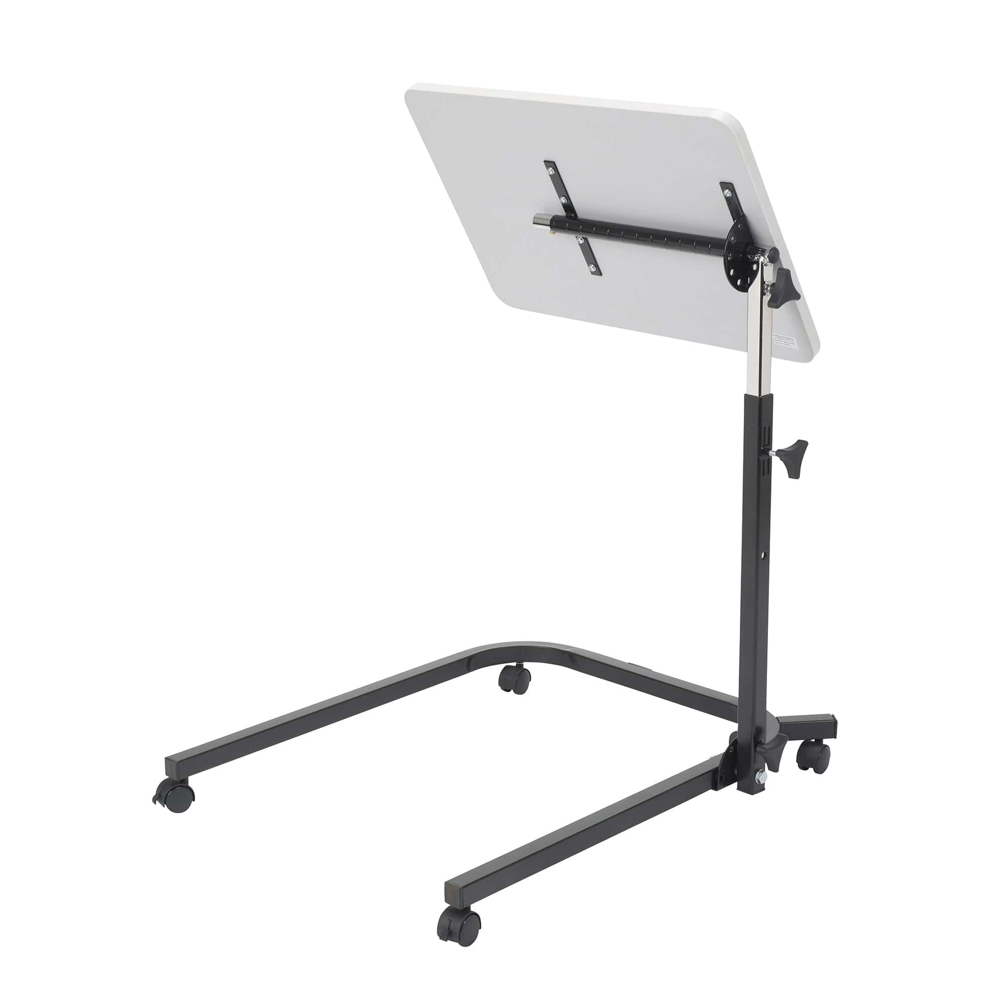 Drive Medical Drive Medical Pivot and Tilt Adjustable Overbed Table Tray 13000