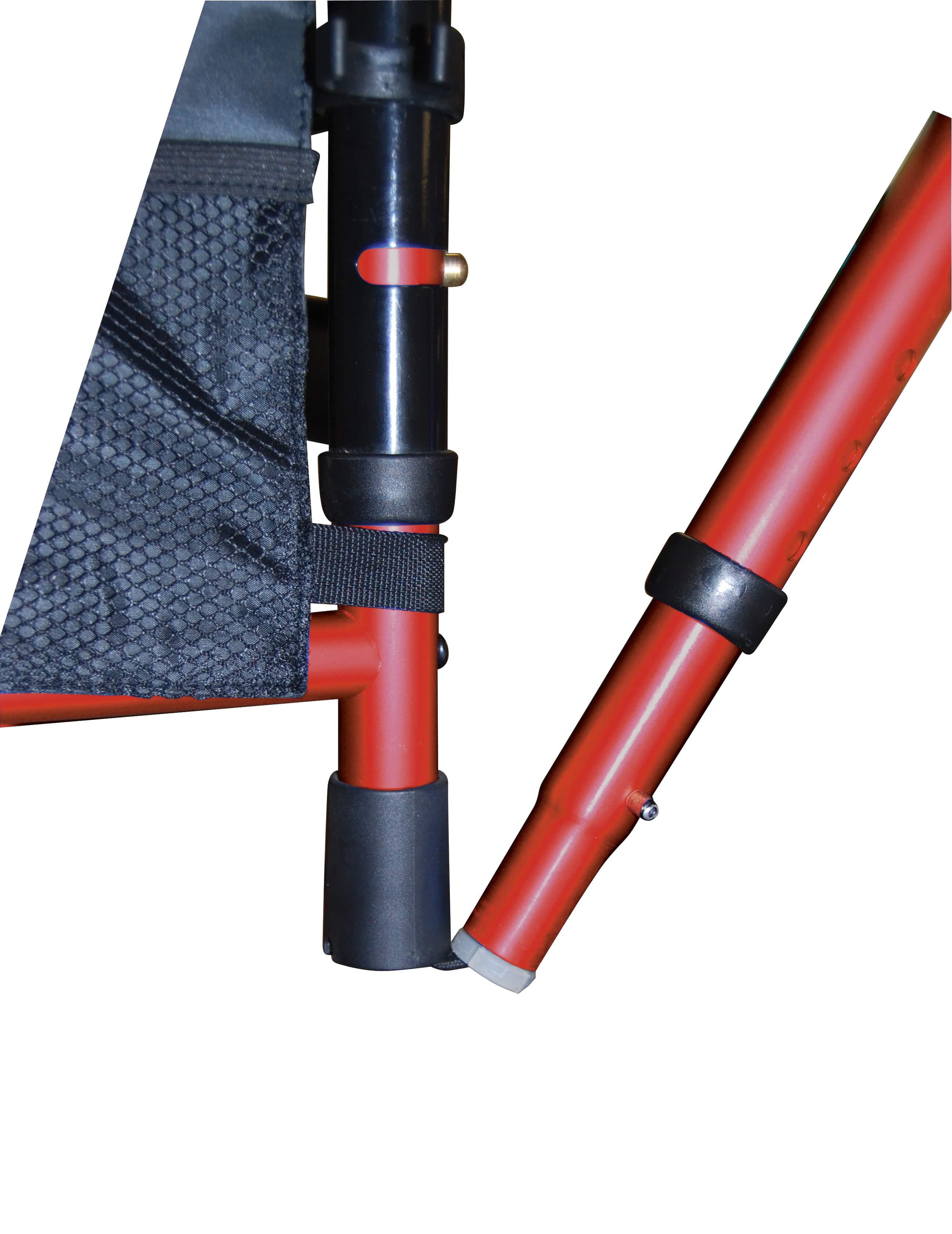 Drive Medical Drive Medical Portable Folding Travel Walker with 5" Wheels and Fold up Legs rtl10263kdr