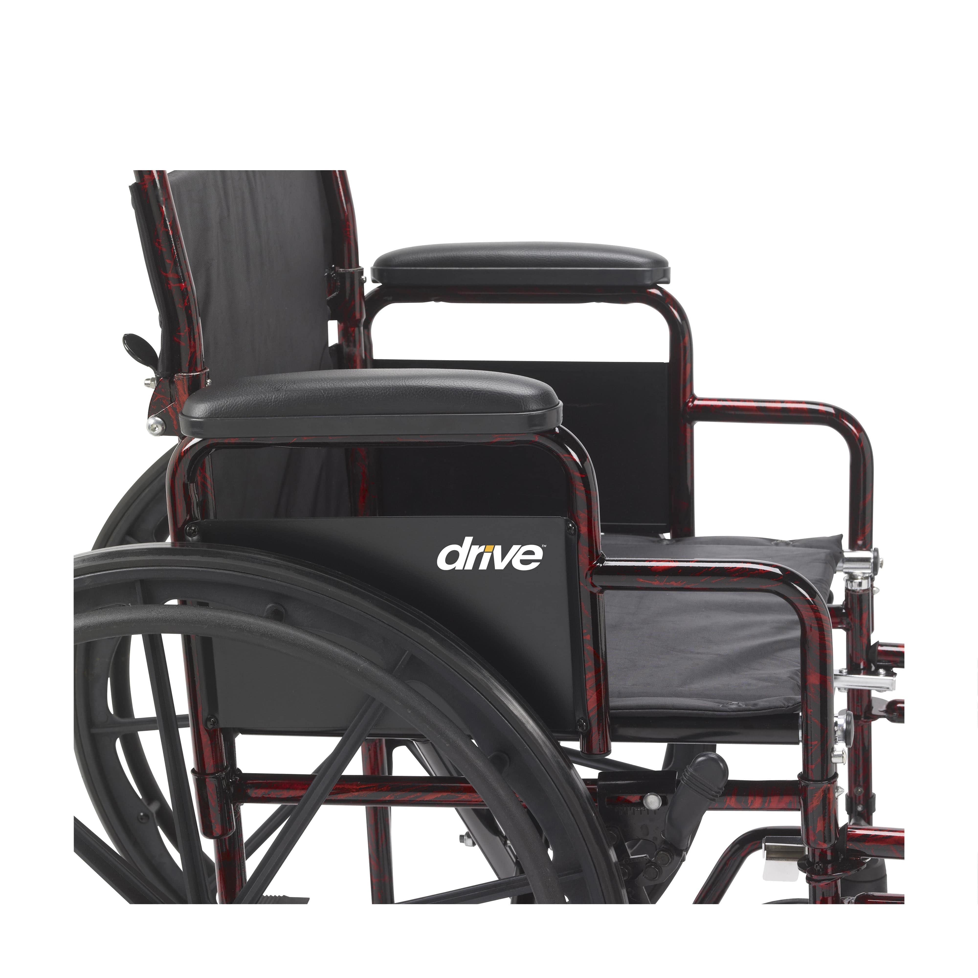 Drive Medical Drive Medical Rebel Lightweight Wheelchair rtlreb18dda-sf