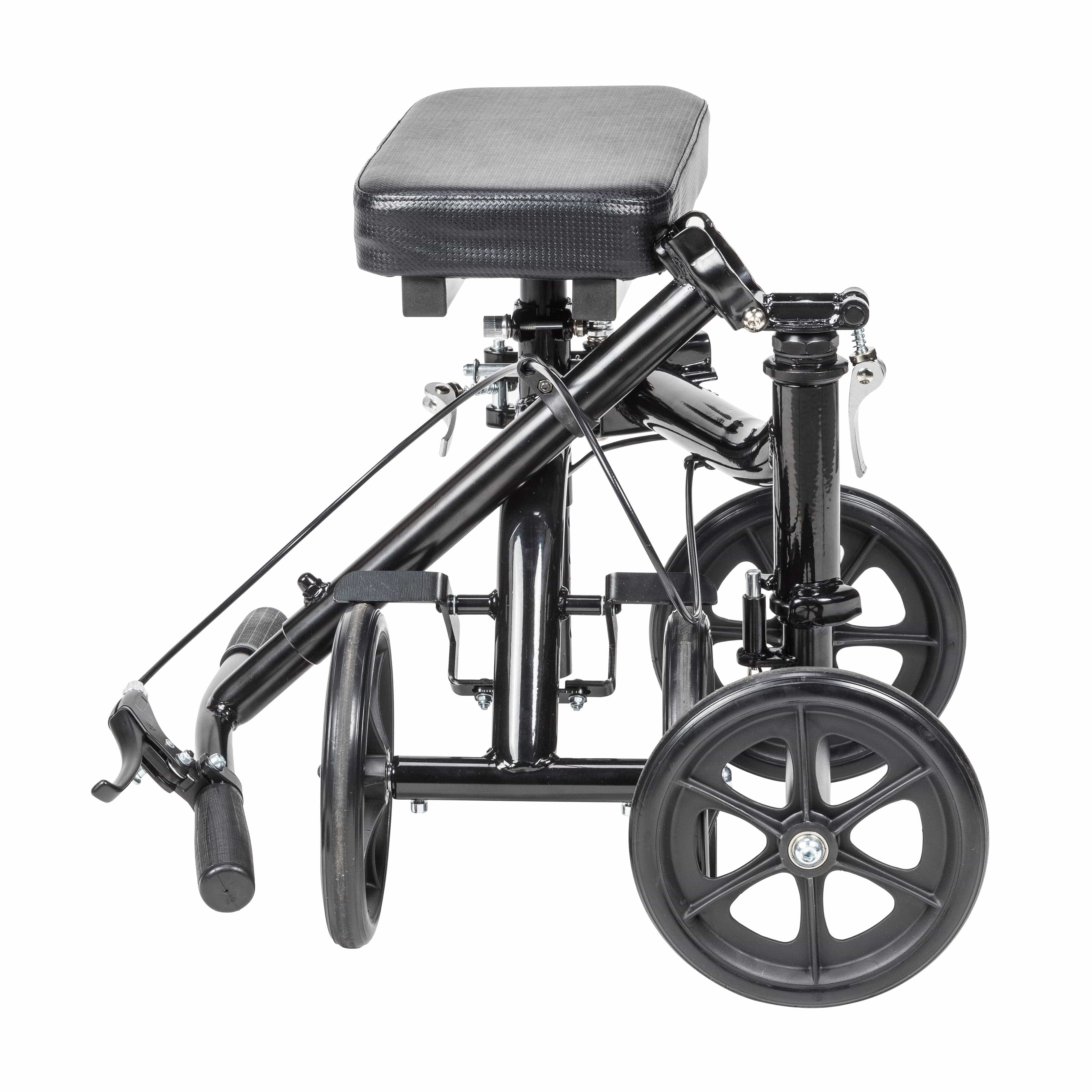 Drive Medical Drive Medical Steerable Folding Knee Walker Knee Scooter, Alternative to Crutches rtl799