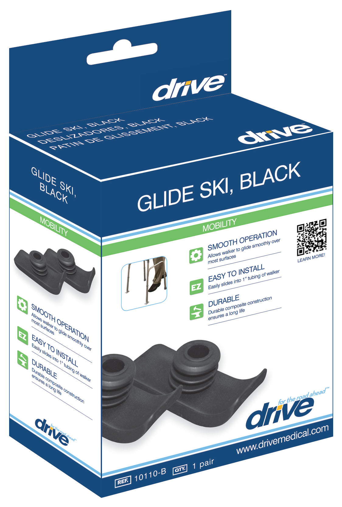 Drive Medical Walker Ski Glides