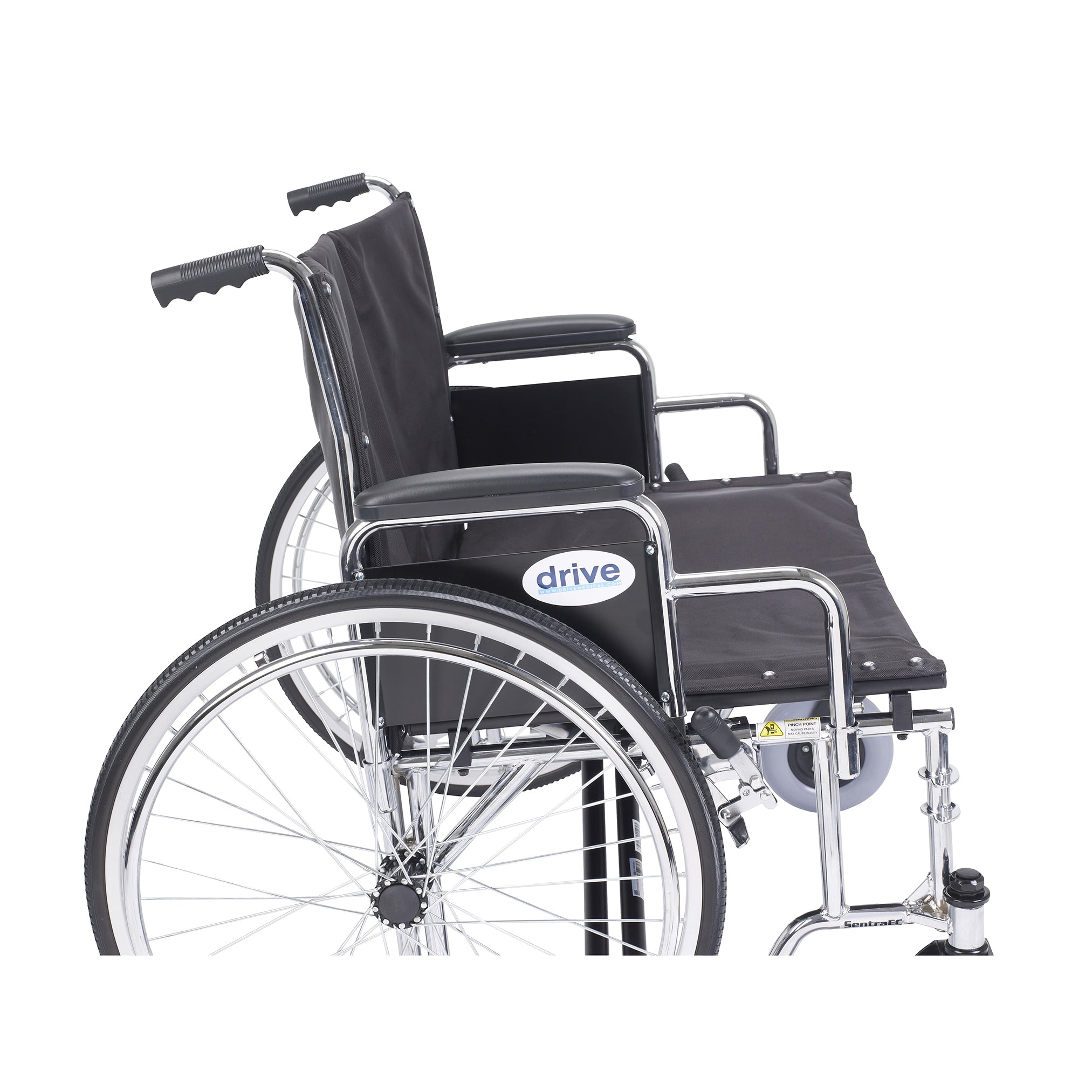 Drive Medical Sentra EC Heavy Duty Extra Wide Wheelchair