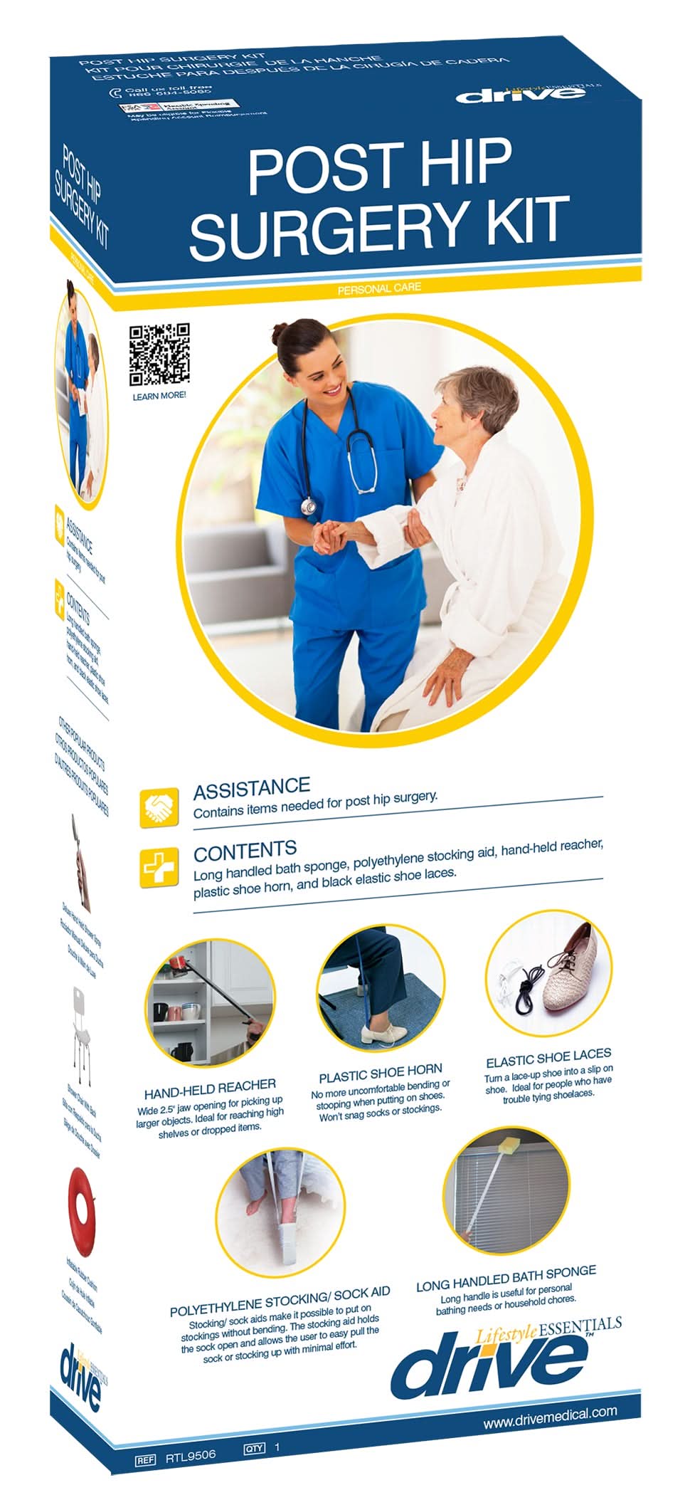 Drive Medical Lifestyle Hip Kit