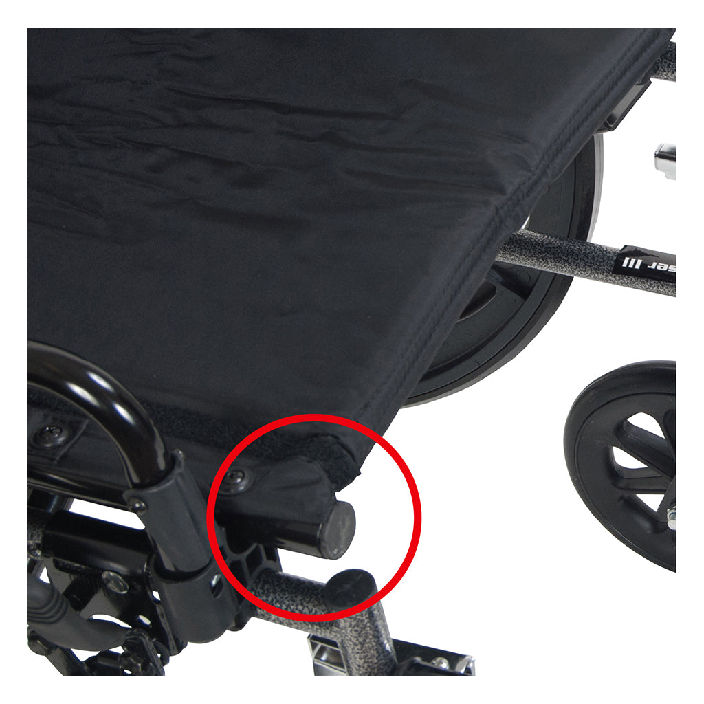 Drive Medical Cruiser X4 Lightweight Dual Axle Wheelchair with Adjustable Detatchable Arms