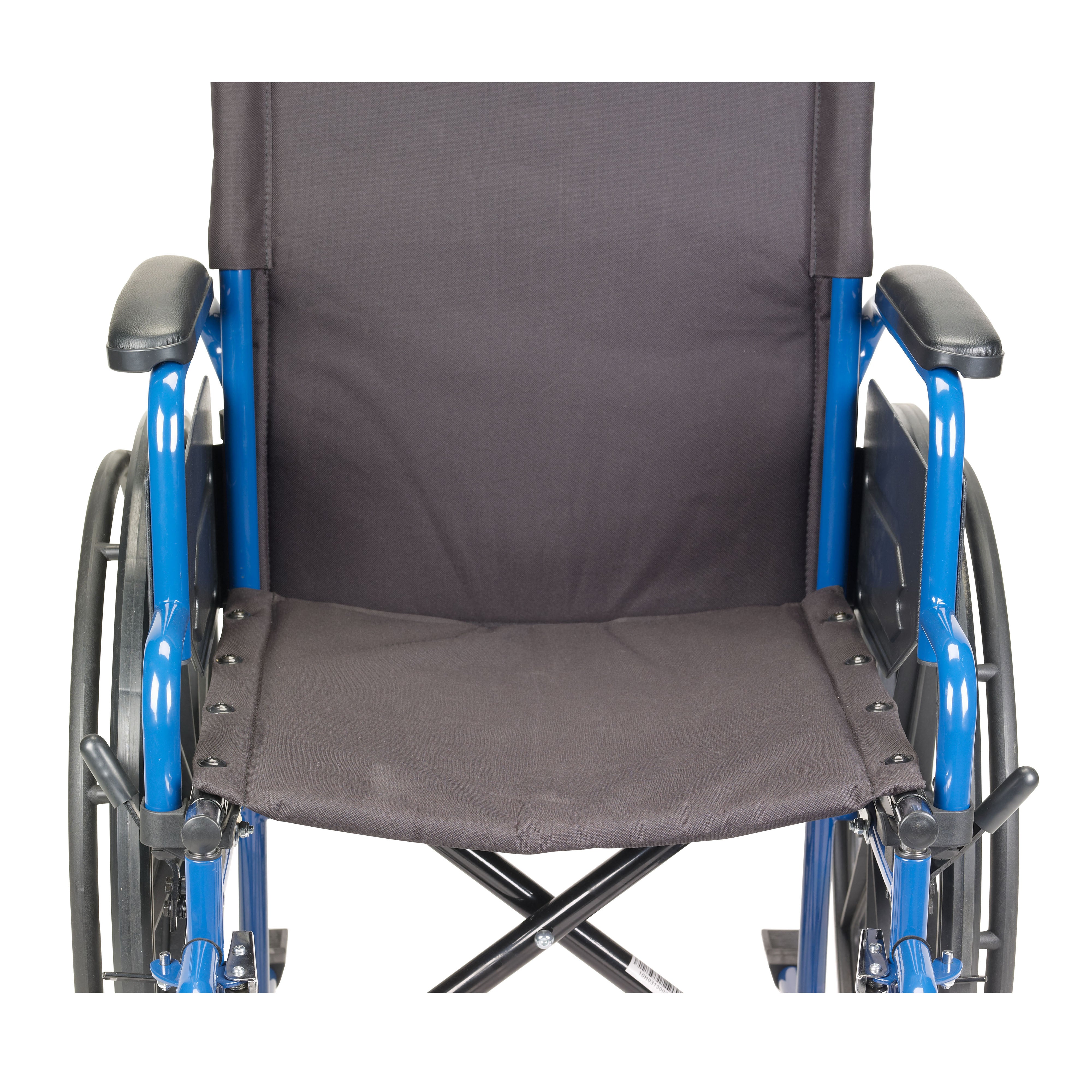 Drive Medical Blue Streak Wheelchair with Flip Back Desk Arms