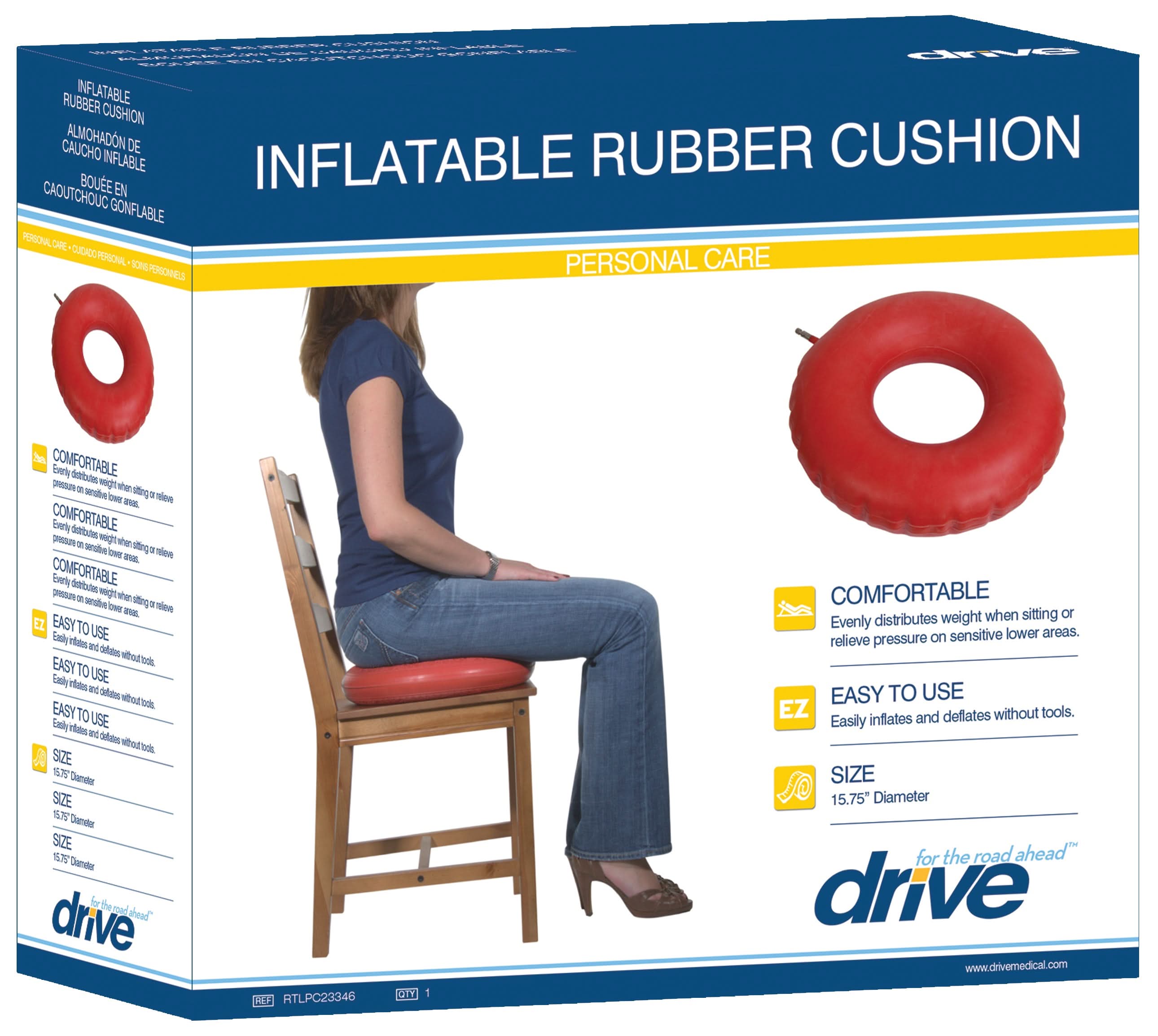 Drive Medical Rubber Inflatable Cushion