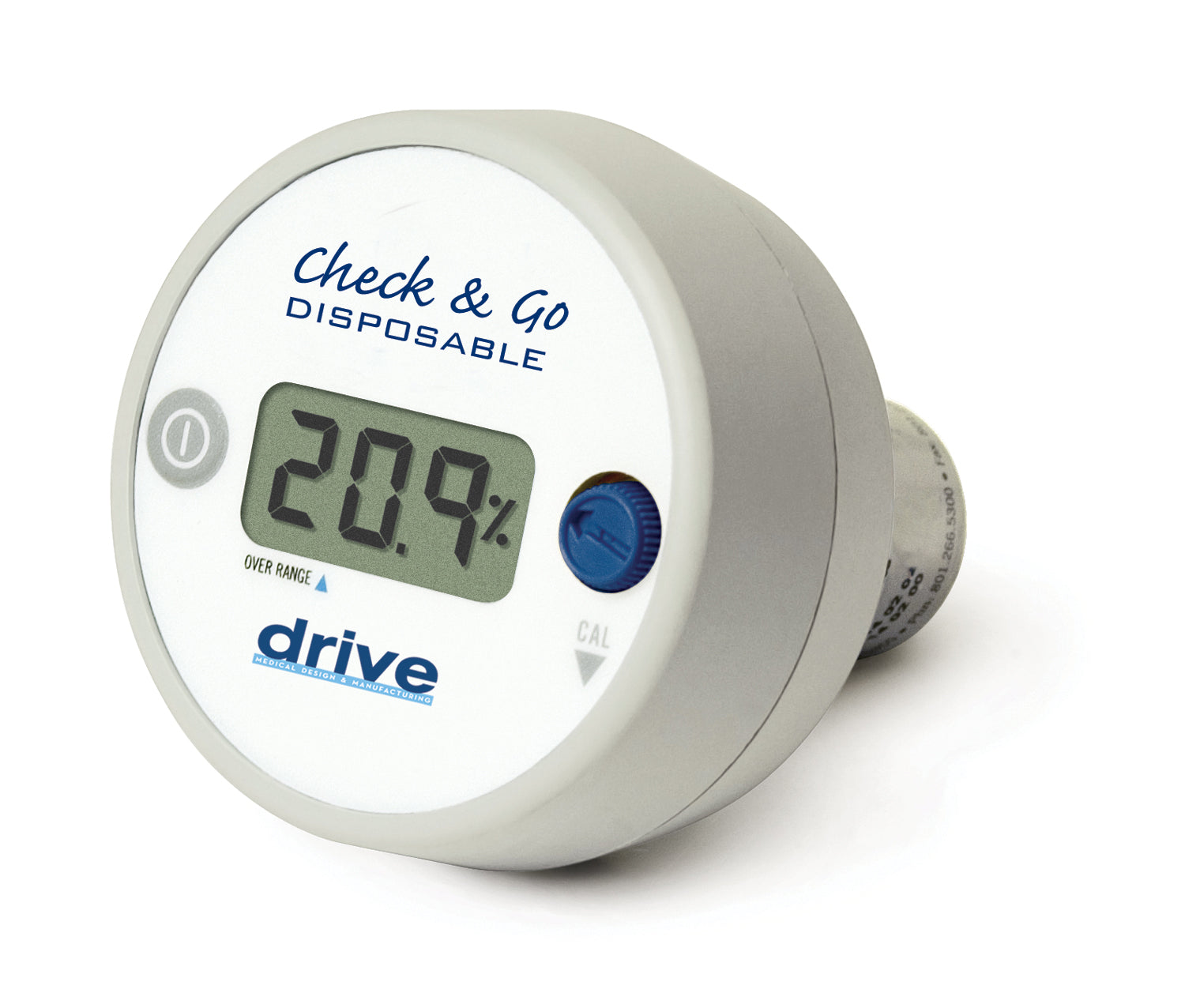 Drive Medical O2 Analyzer with 3 Digit LCD Display
