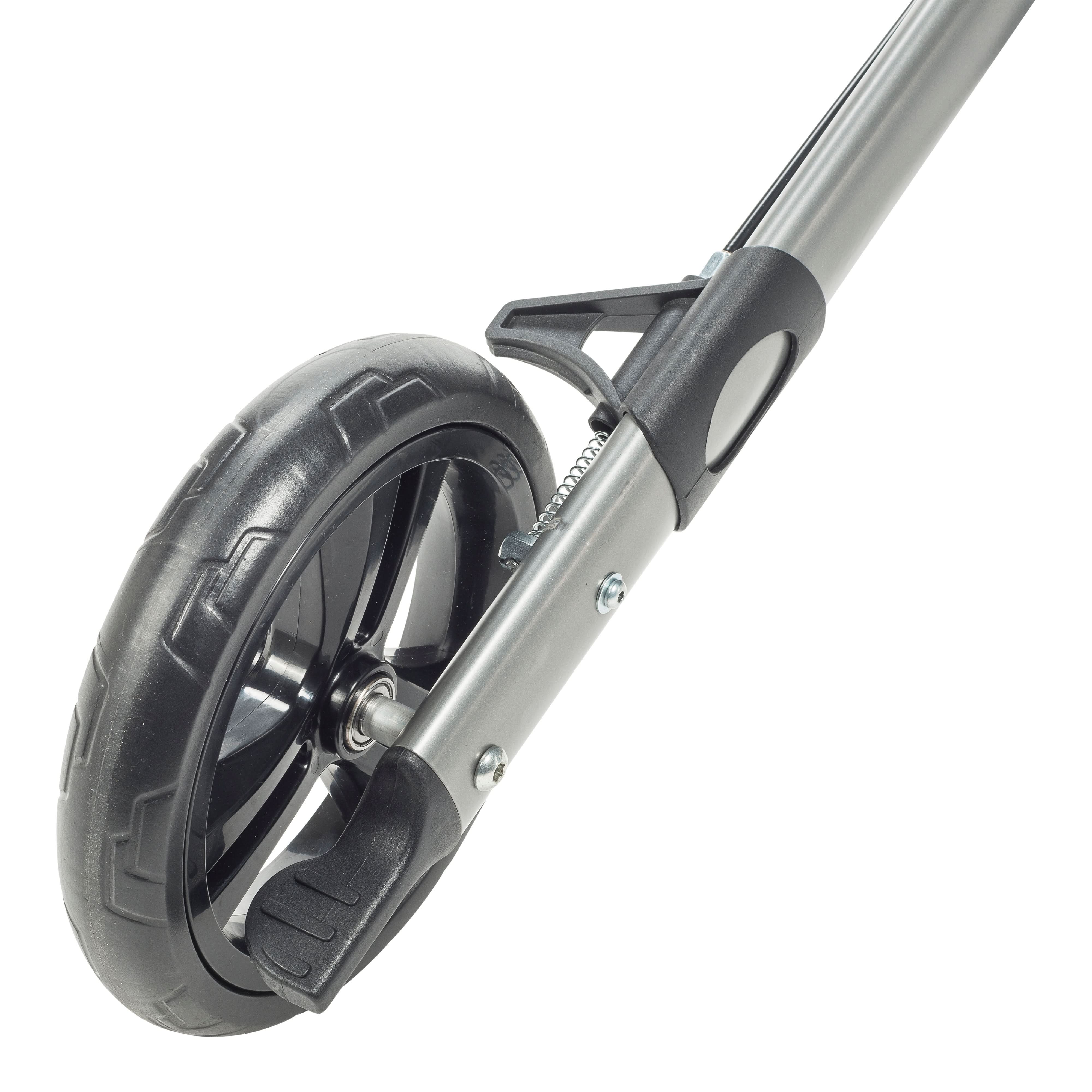 Drive Medical Compact Folding Rollator Rolling Walker, Grey/Black