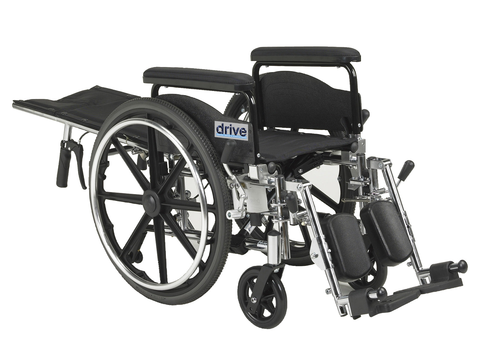 Drive Medical Viper Plus GT Full Reclining Wheelchair
