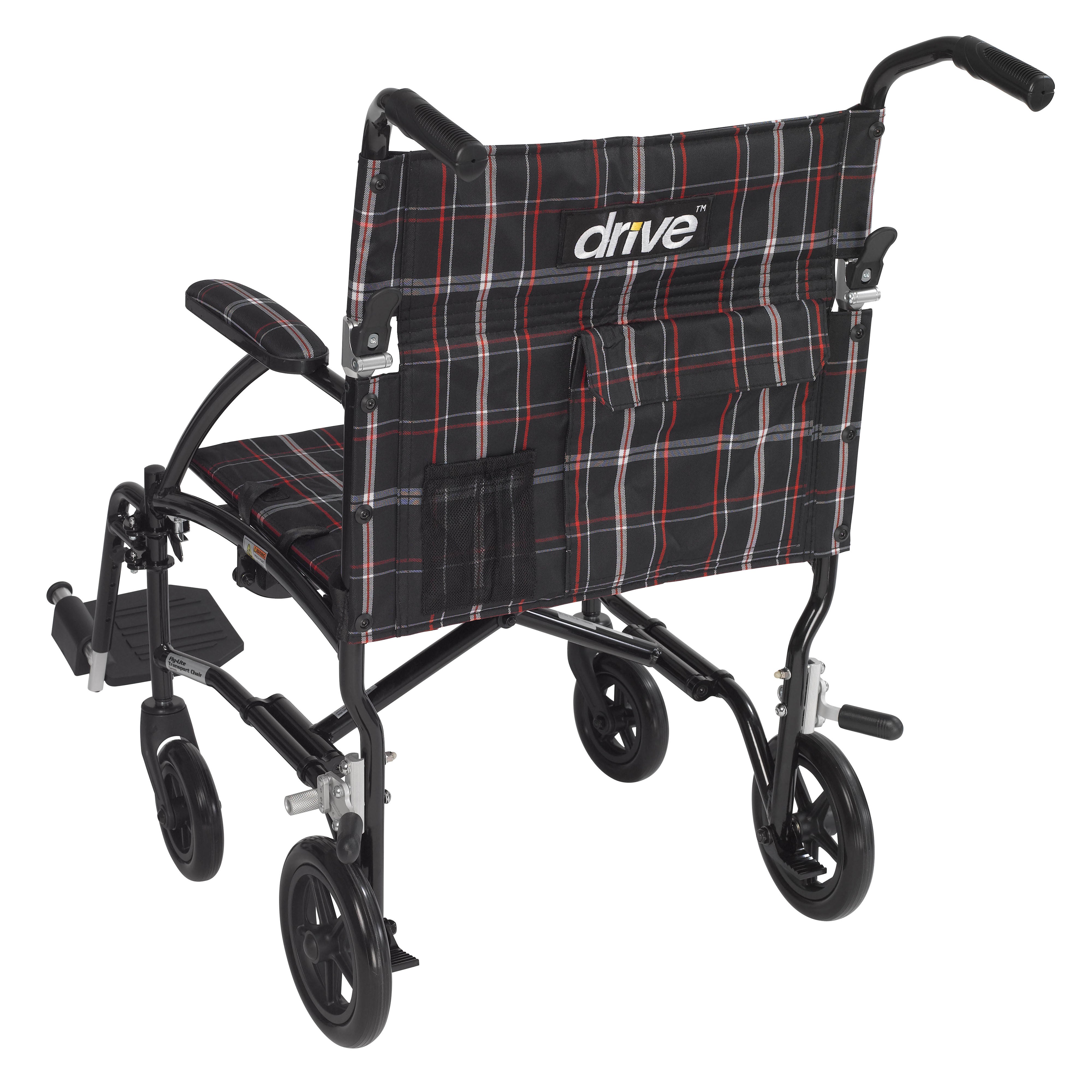 Drive Medical Fly Lite Ultra Lightweight Transport Wheelchair