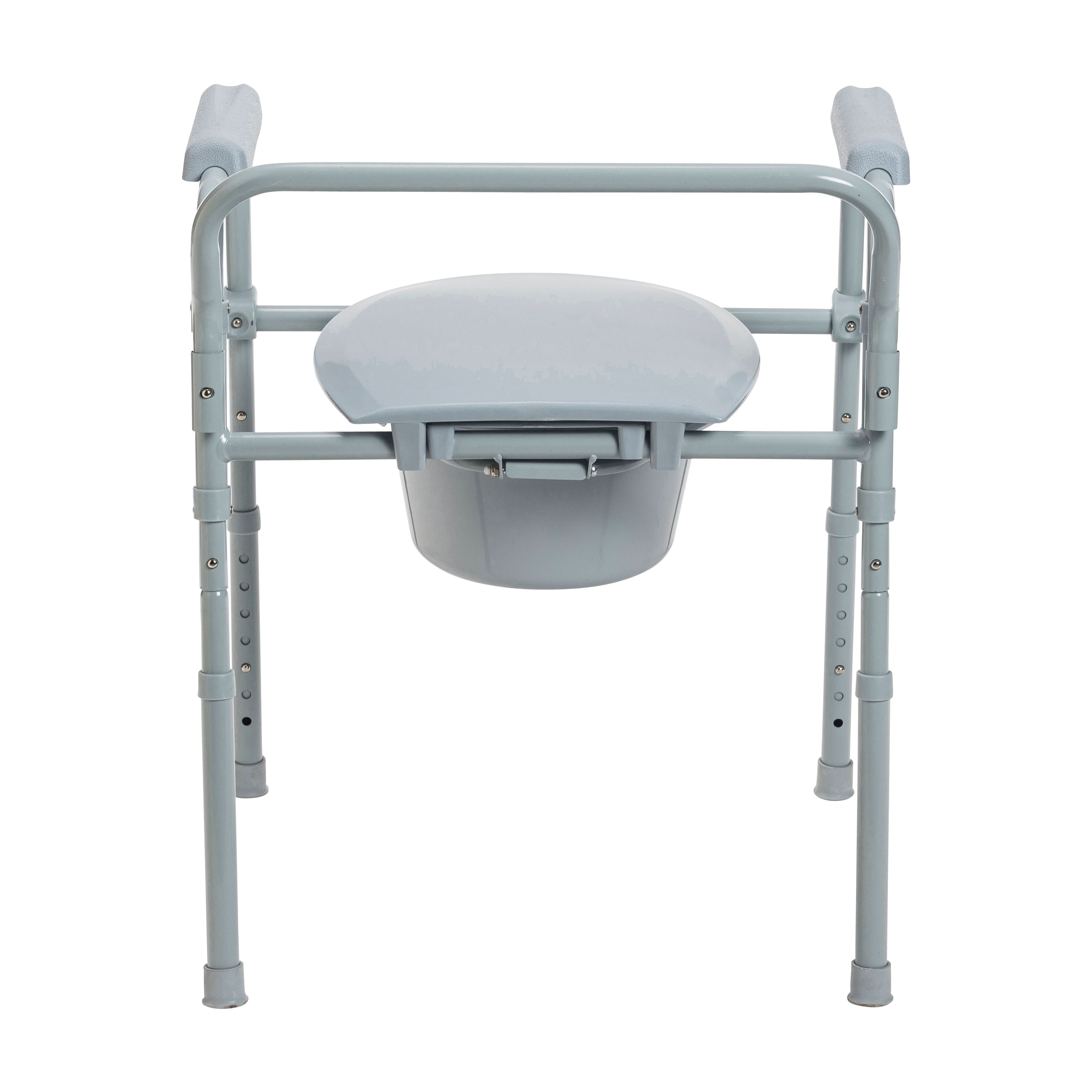 Drive Medical Steel Folding Frame Commode