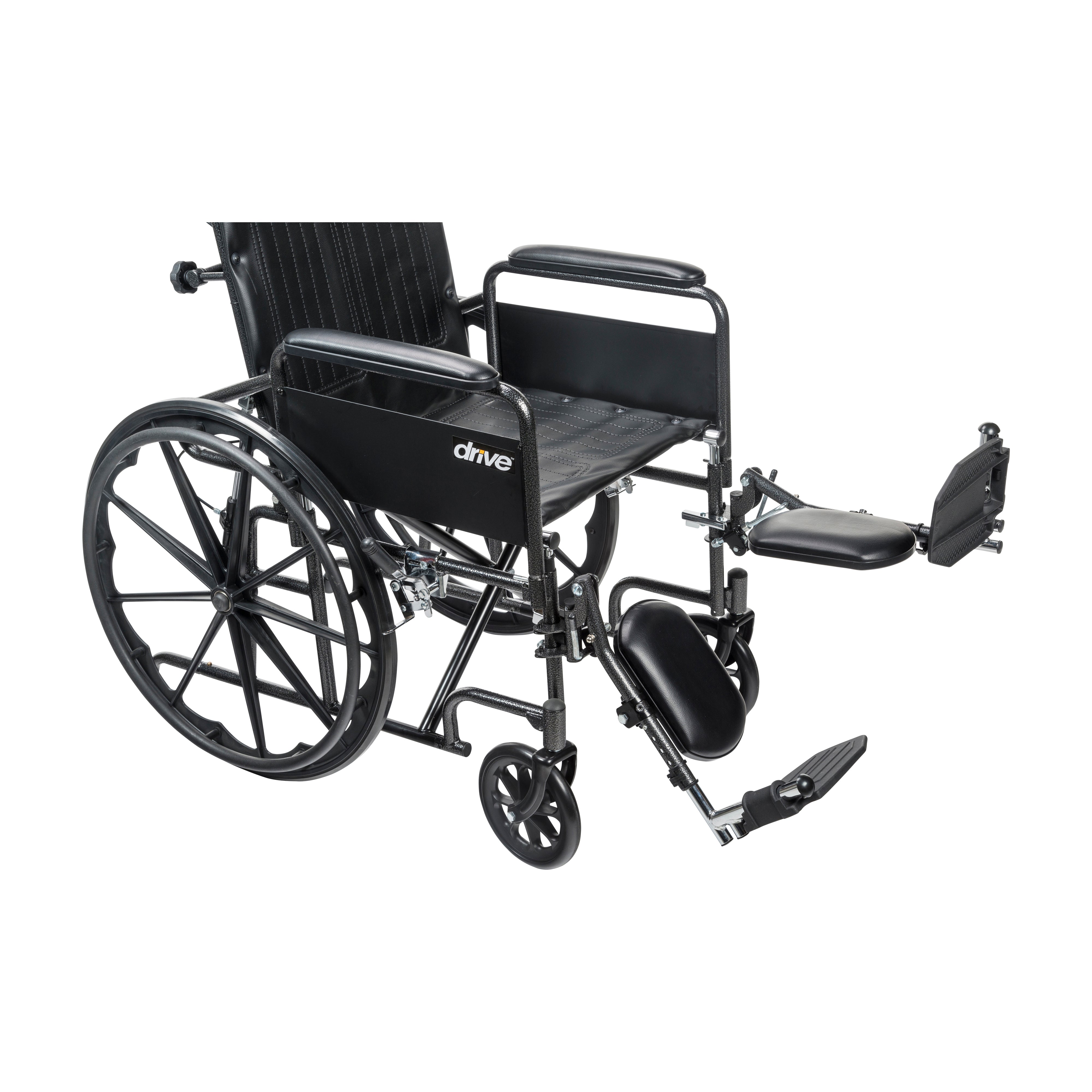 Drive Medical Silver Sport Full-Reclining Wheelchair