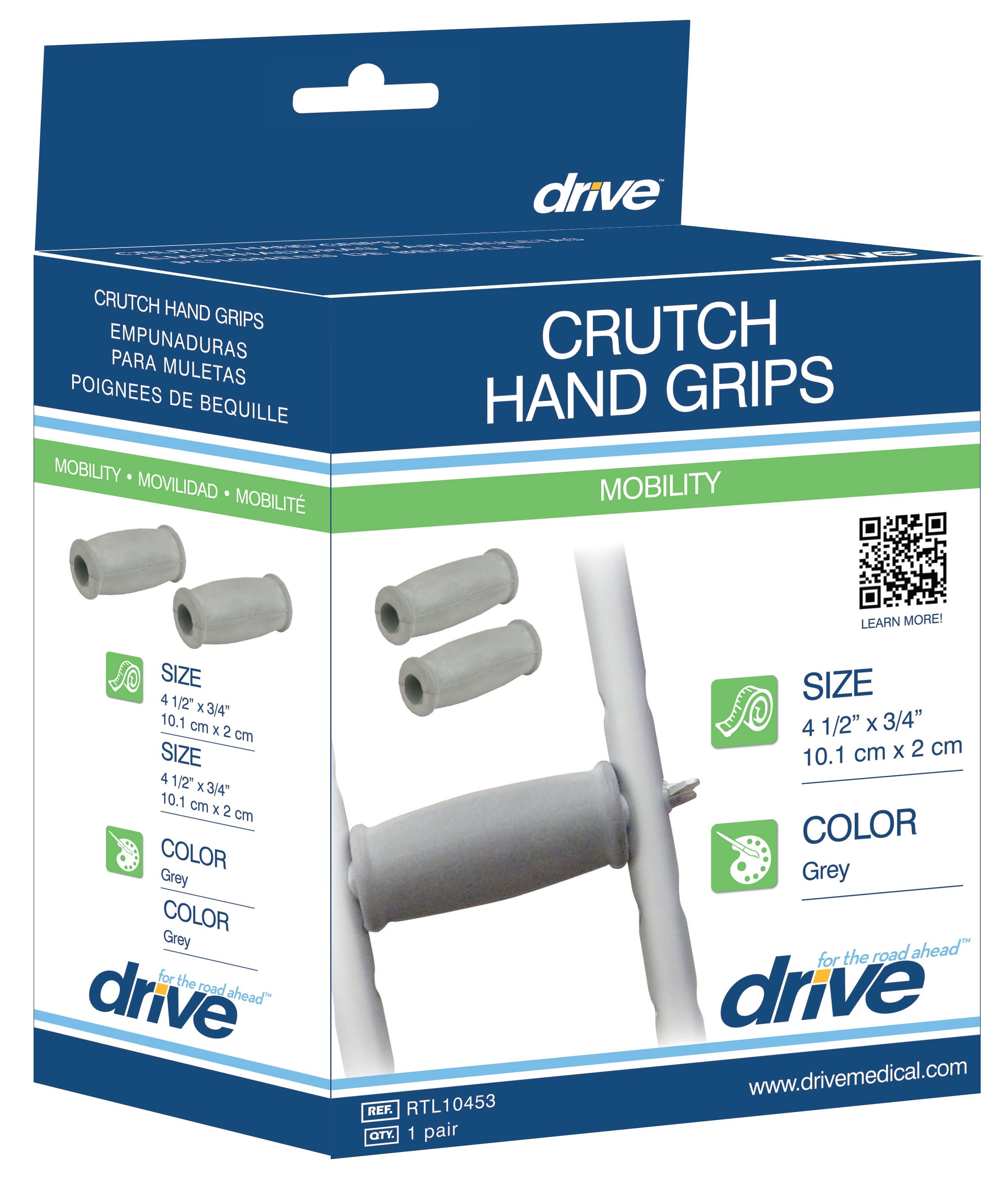 Drive Medical Crutch Hand Grips