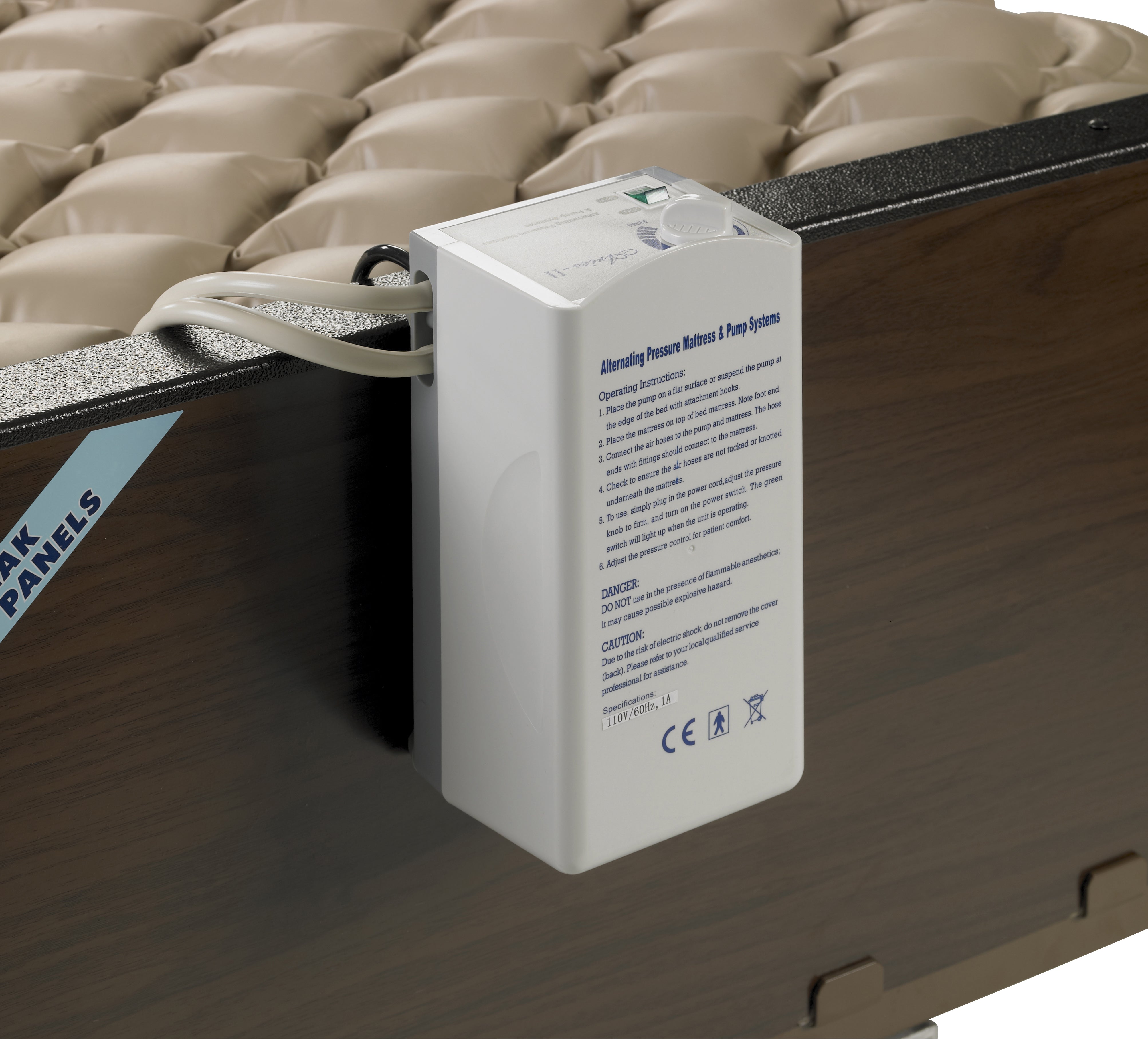 Drive Medical Med Aire Alternating Pressure Pump and Pad System