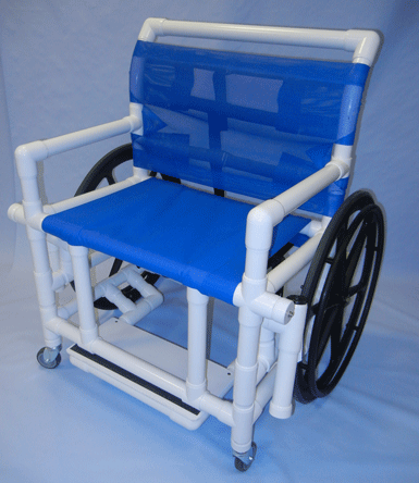 Healthline Shower Wheelchair – 400 lb Capacity