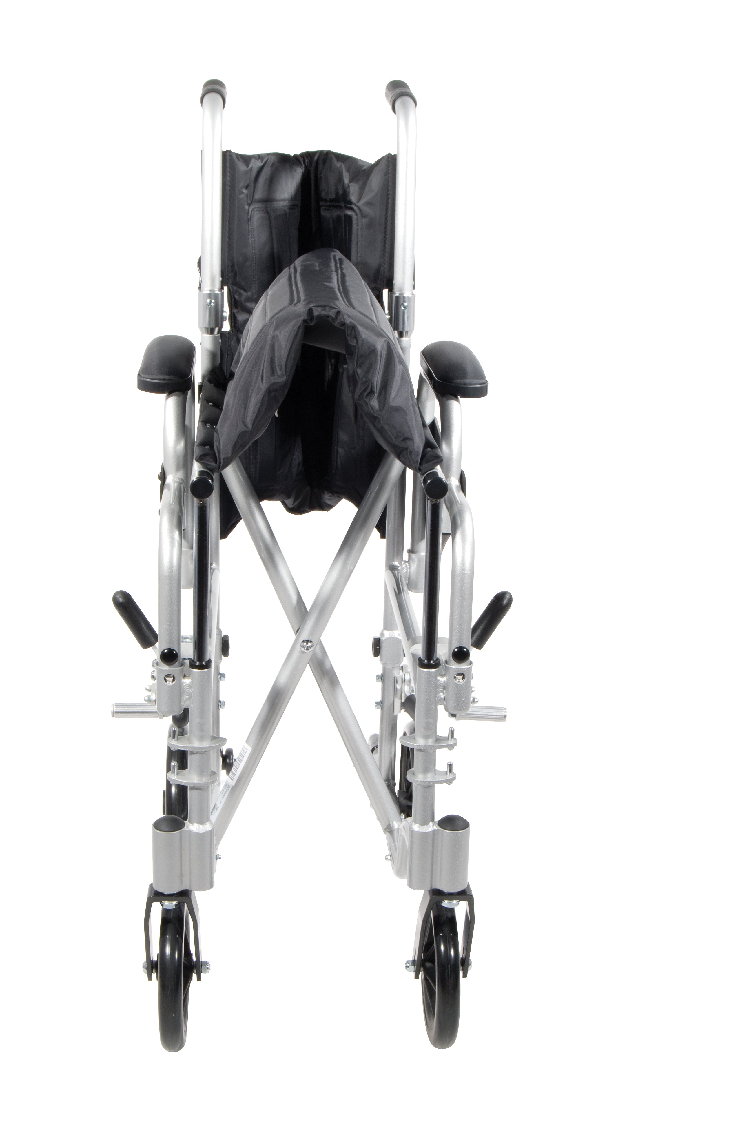 Drive Medical Poly Fly Light Weight Transport Chair Wheelchair with Swing away Footrest