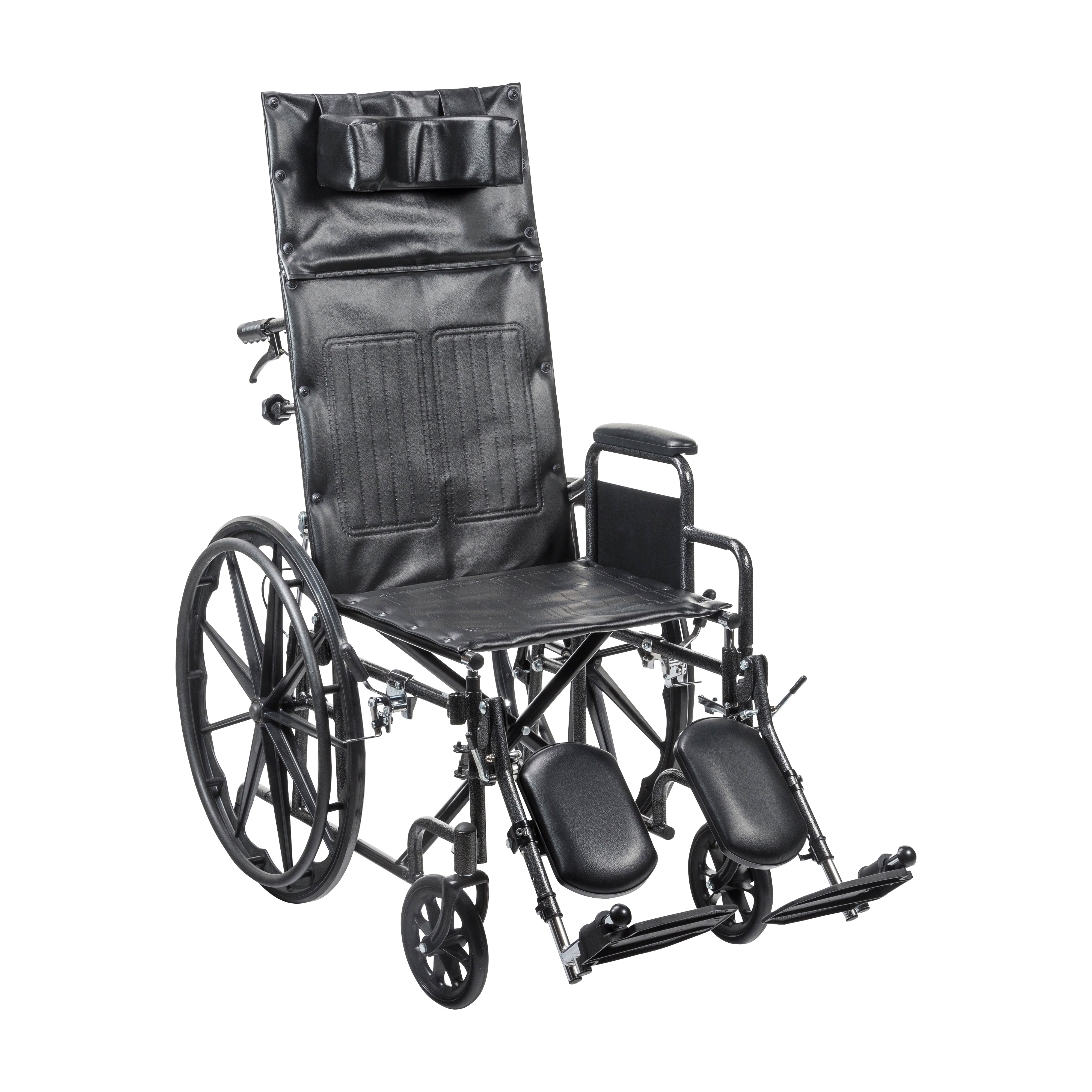 Drive Medical Silver Sport Full-Reclining Wheelchair