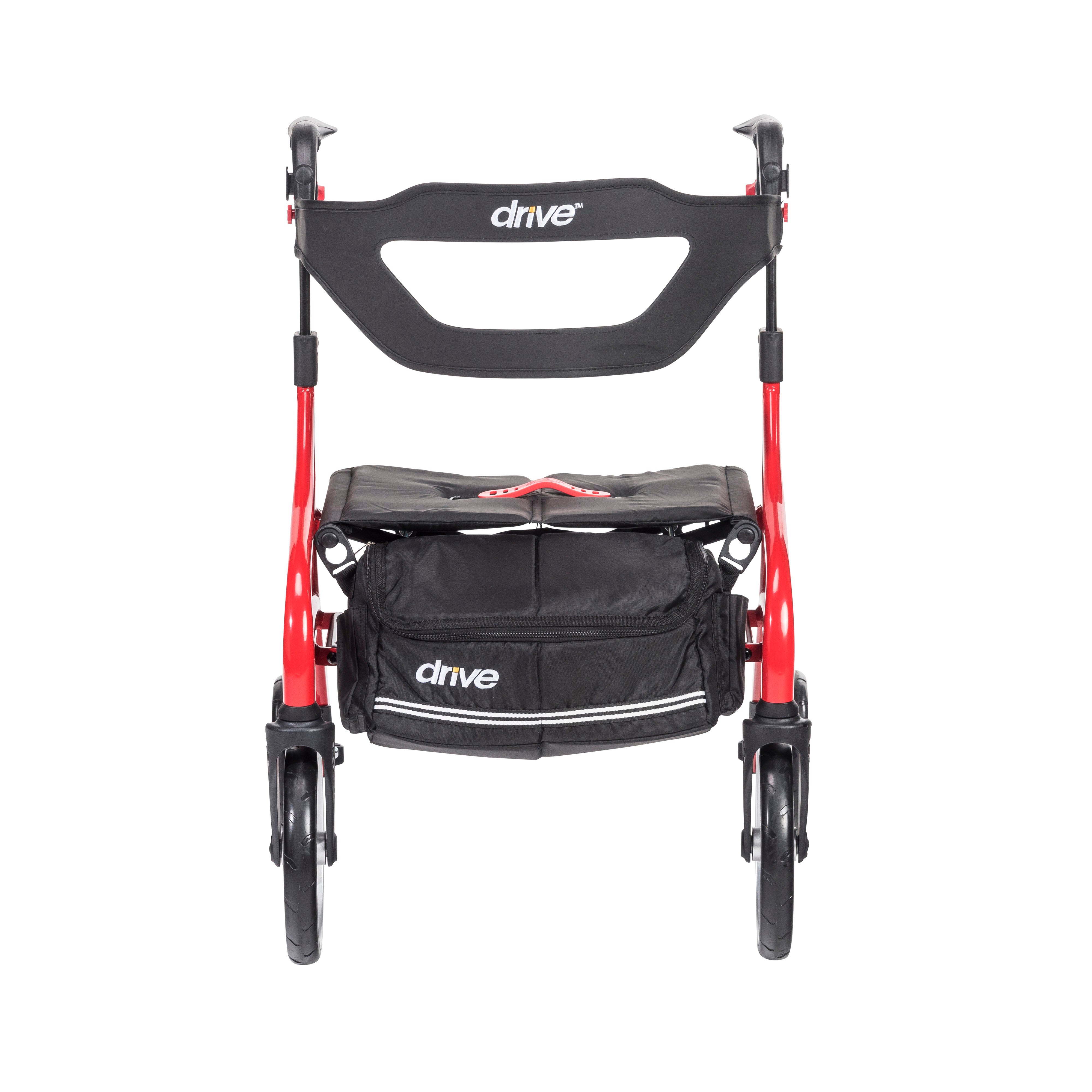 Drive Medical Nitro Sprint Rollator Rolling Walker, Hemi Height