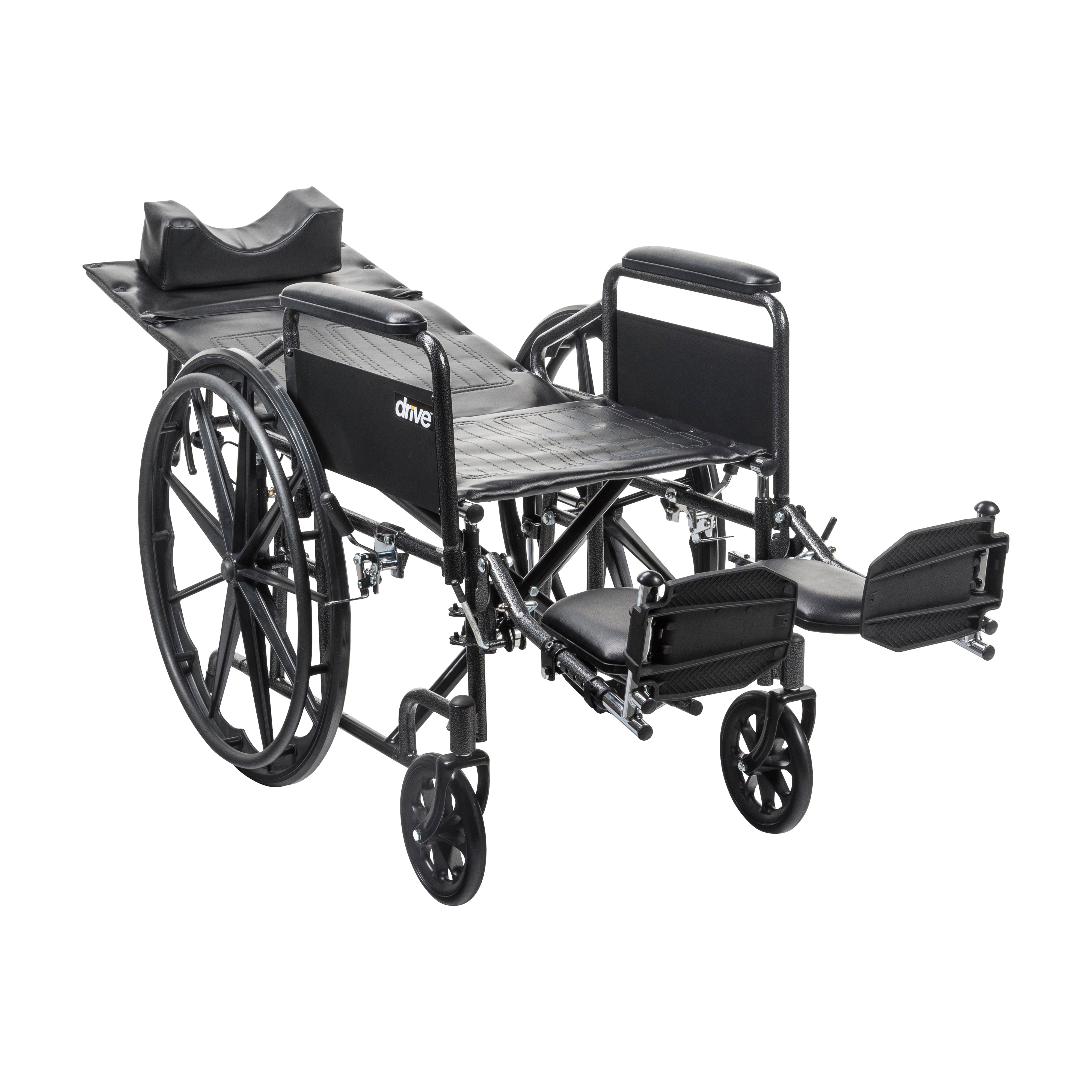 Drive Medical Silver Sport Full-Reclining Wheelchair