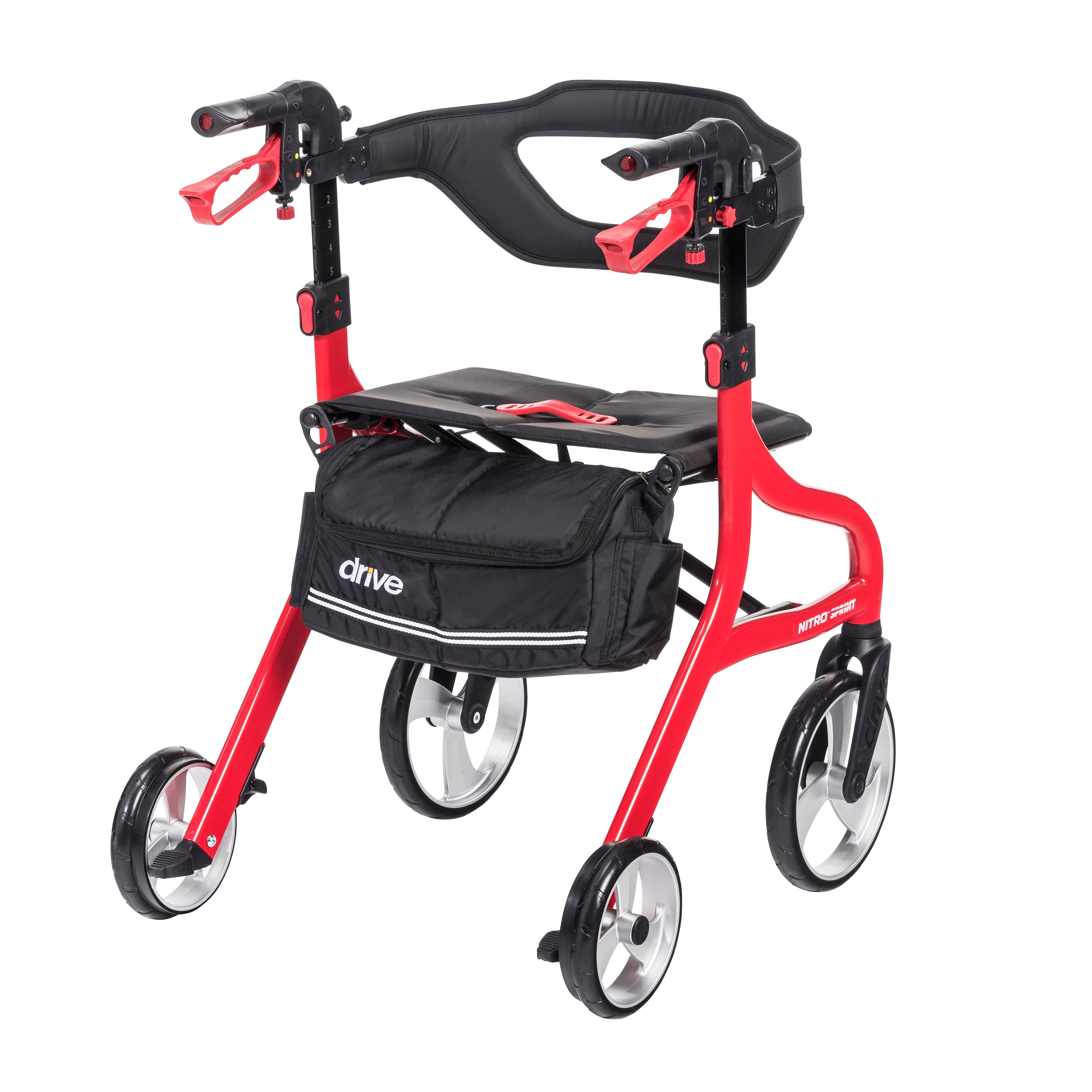 Drive Medical Nitro Sprint Rollator Rolling Walker