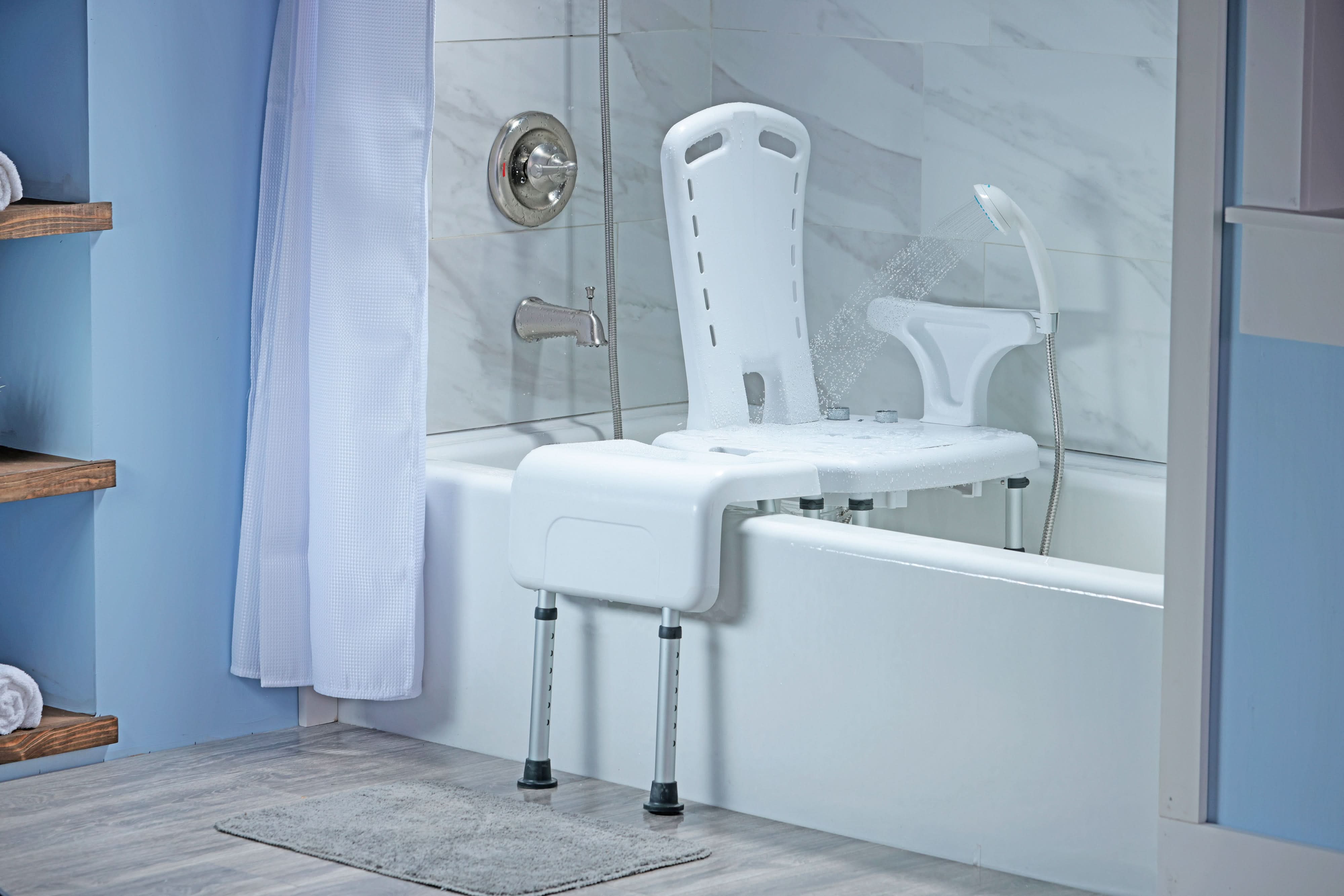 Drive Medical PreserveTech Aquachair Transfer Accessory with Curtain Guard Protection