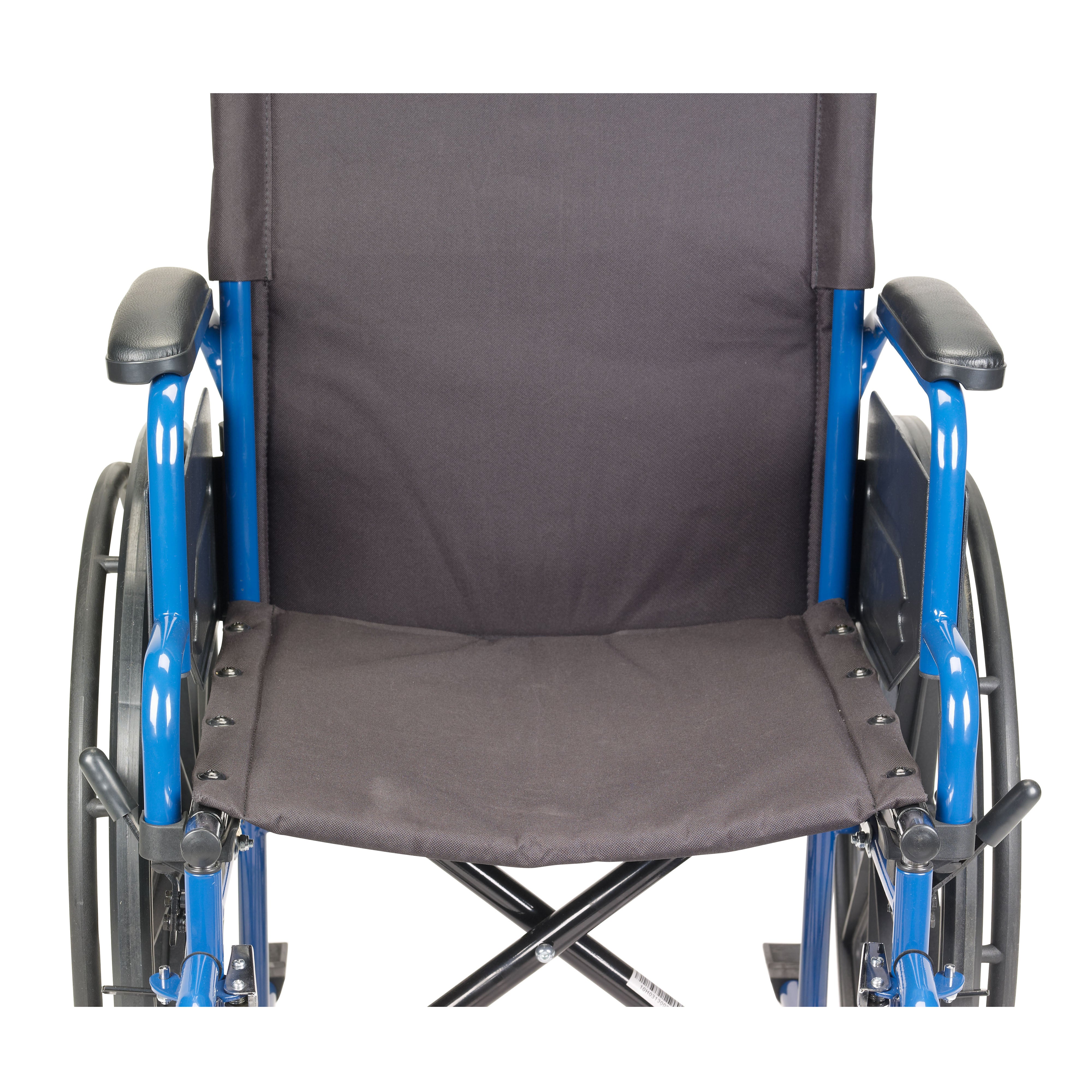 Drive Medical Blue Streak Wheelchair with Flip Back Desk Arms