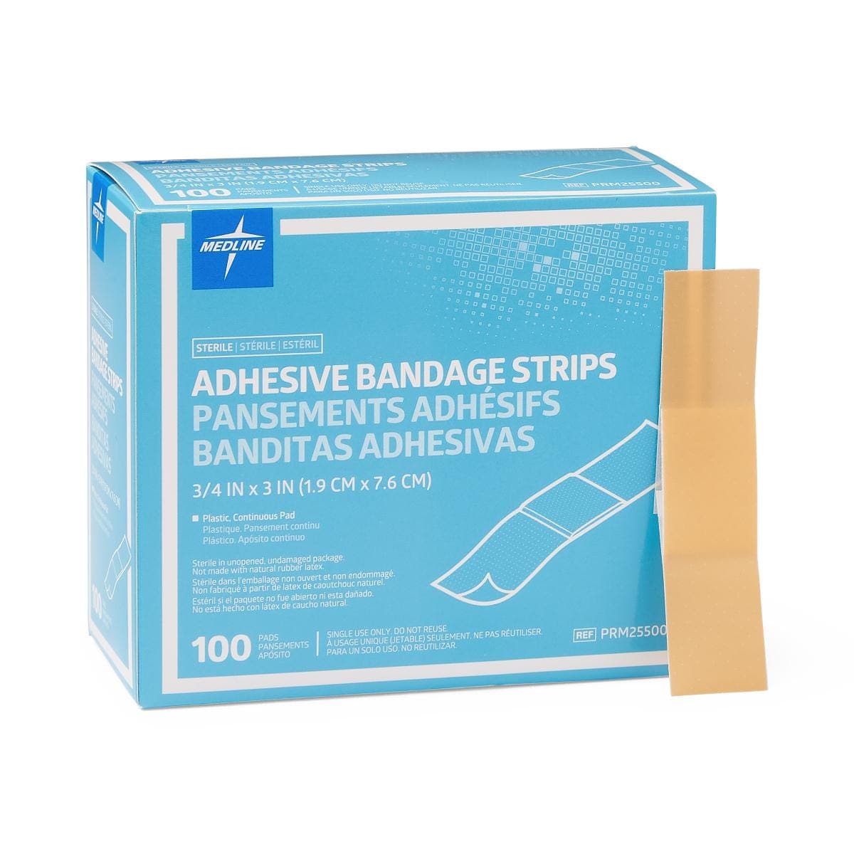 Medline Medline Plastic Adhesive Bandages PRM25500H