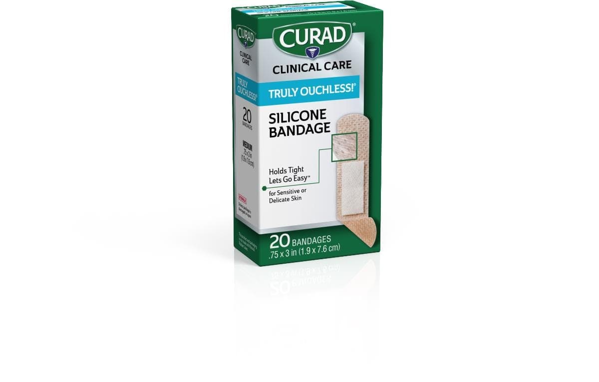 Medline Medline CURAD Silicone Flexible Fabric Bandages CUR5002V1