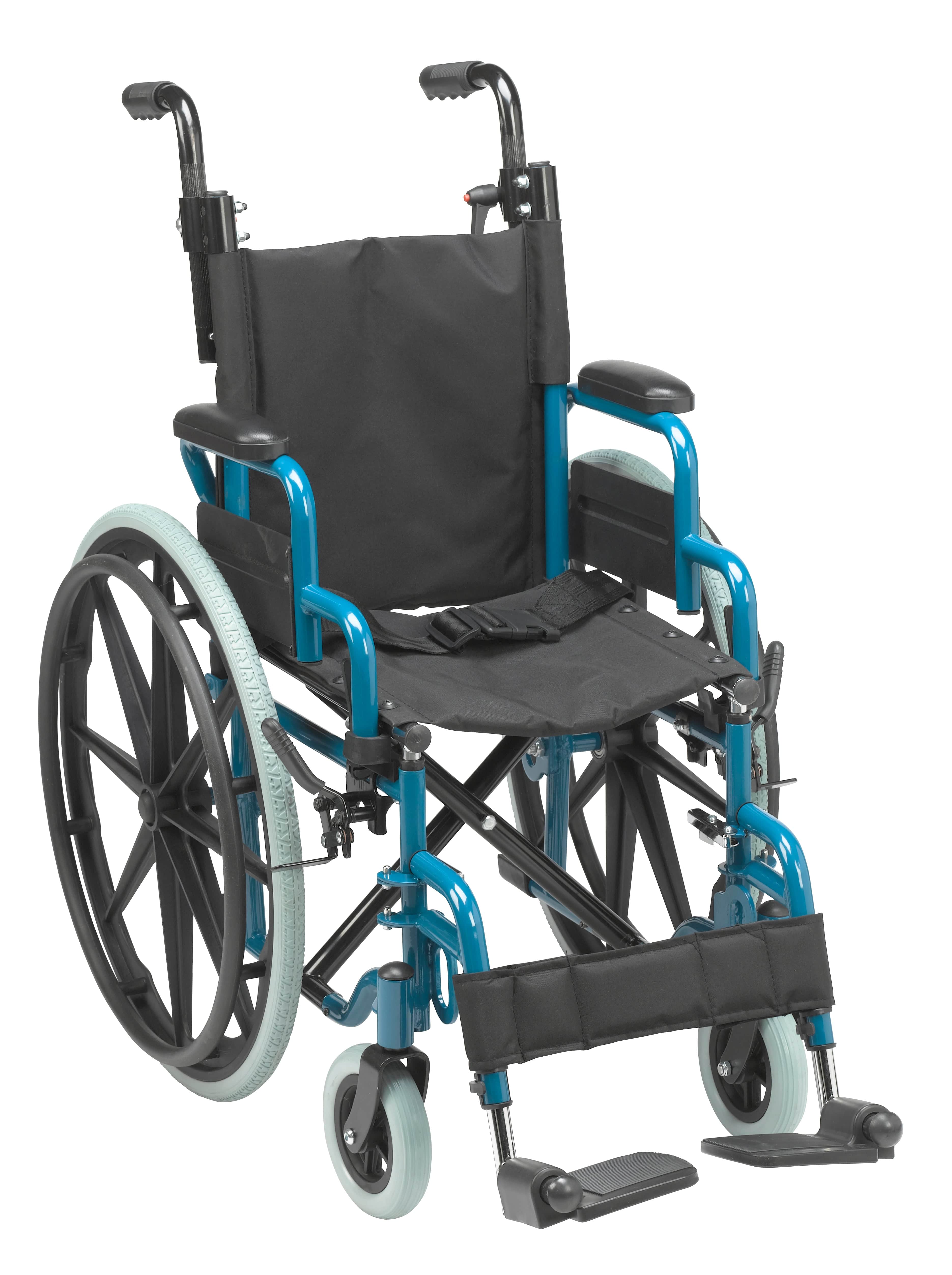 Drive Medical Drive Medical Wallaby Pediatric Folding Wheelchair WB1400-2GJB
