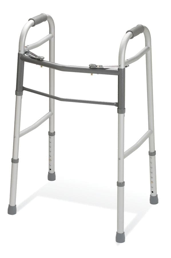 Medline Medline Youth 2-Button Folding Walkers without Wheels G30756P