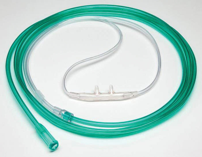 Compass Health Salter Style O2 Cannula, Adult High Flow with 7', 3 Cha
