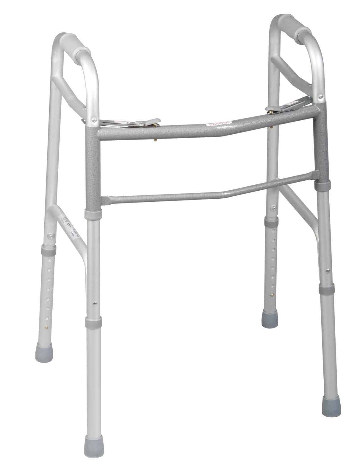 Medline Medline Youth 2-Button Folding Walkers without Wheels MDS86410J4