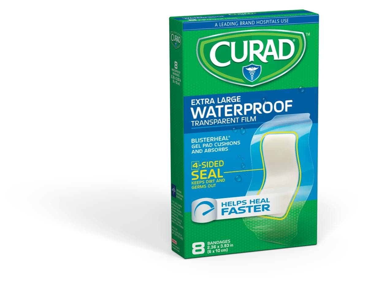 Medline Medline CURAD Clear Waterproof Adhesive Bandages CUR5103